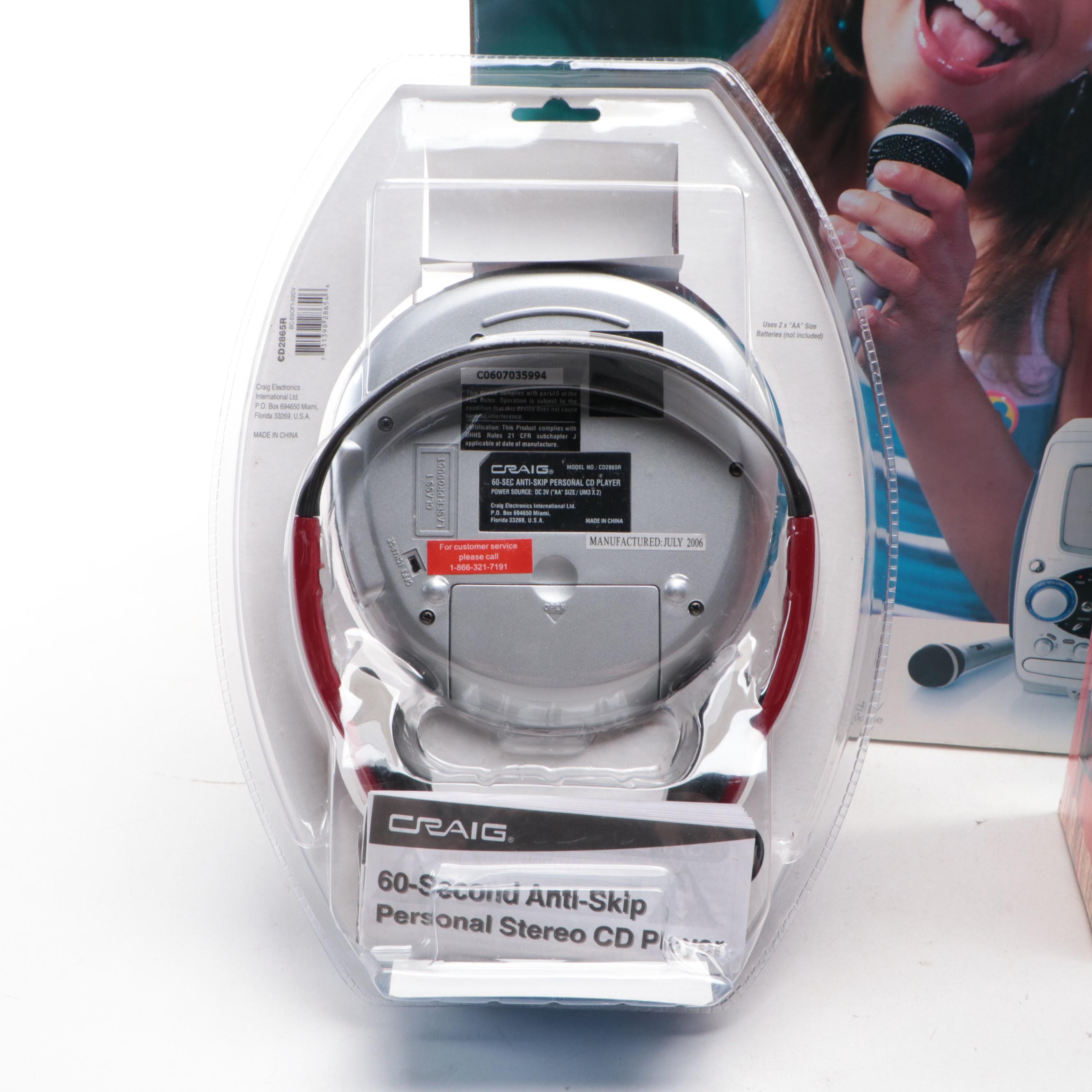 NSYNC Joey Fatone Marionette with Memorex Karaoke System, Microphone and More