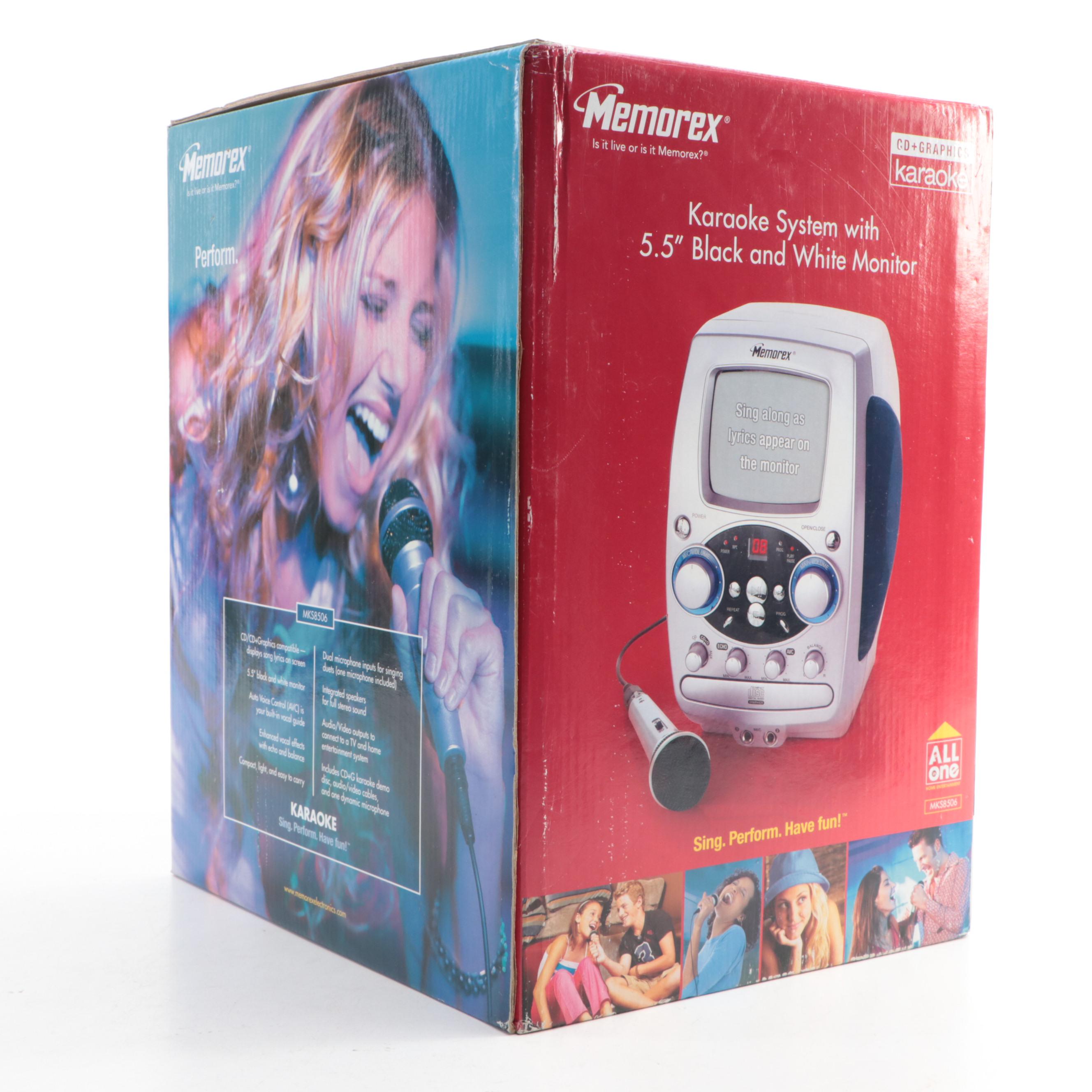 NSYNC Joey Fatone Marionette with Memorex Karaoke System, Microphone and More