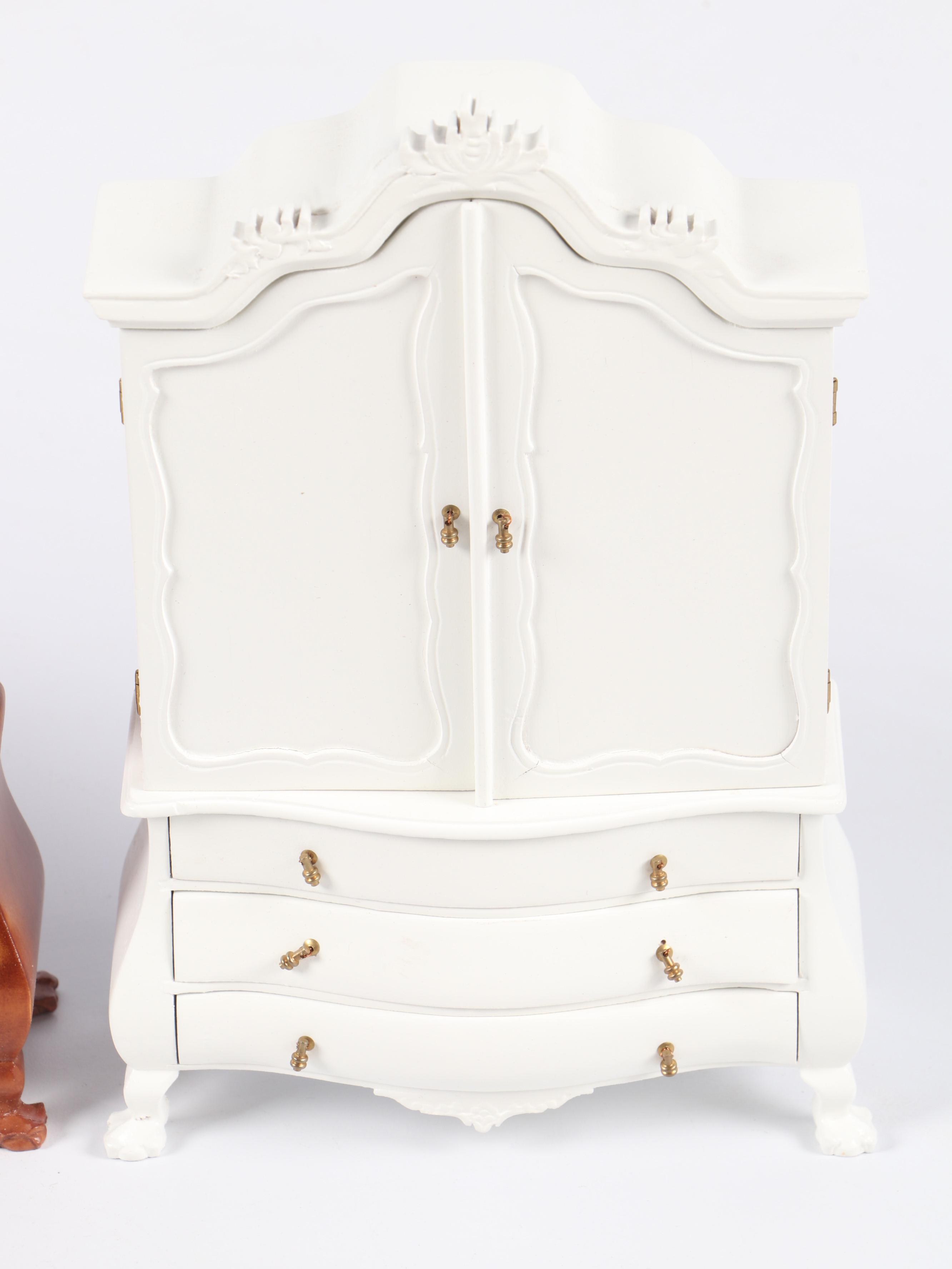 Millie August "Sweet Pea" Micro House with Other Miniatures and Doll Furniture