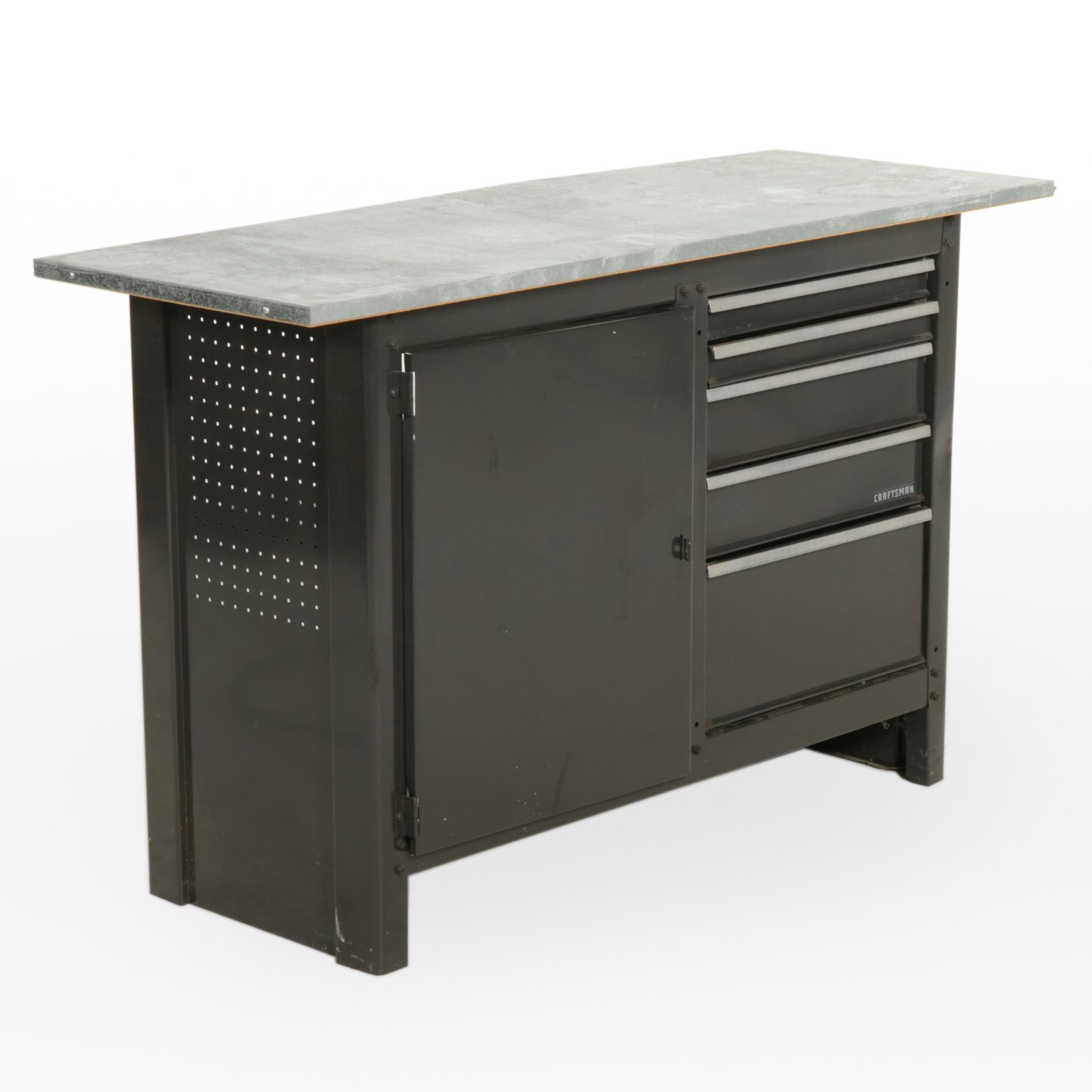 Craftsman Aluminum Top Storage Cabinet Work Bench