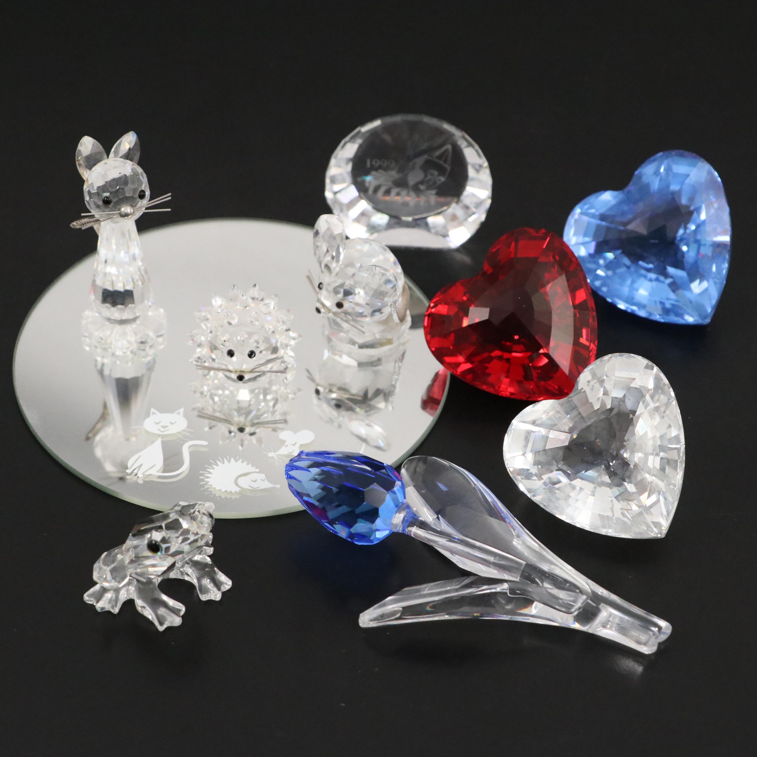 Swarovksi "In A Summer Meadow" Glass Figurine and More