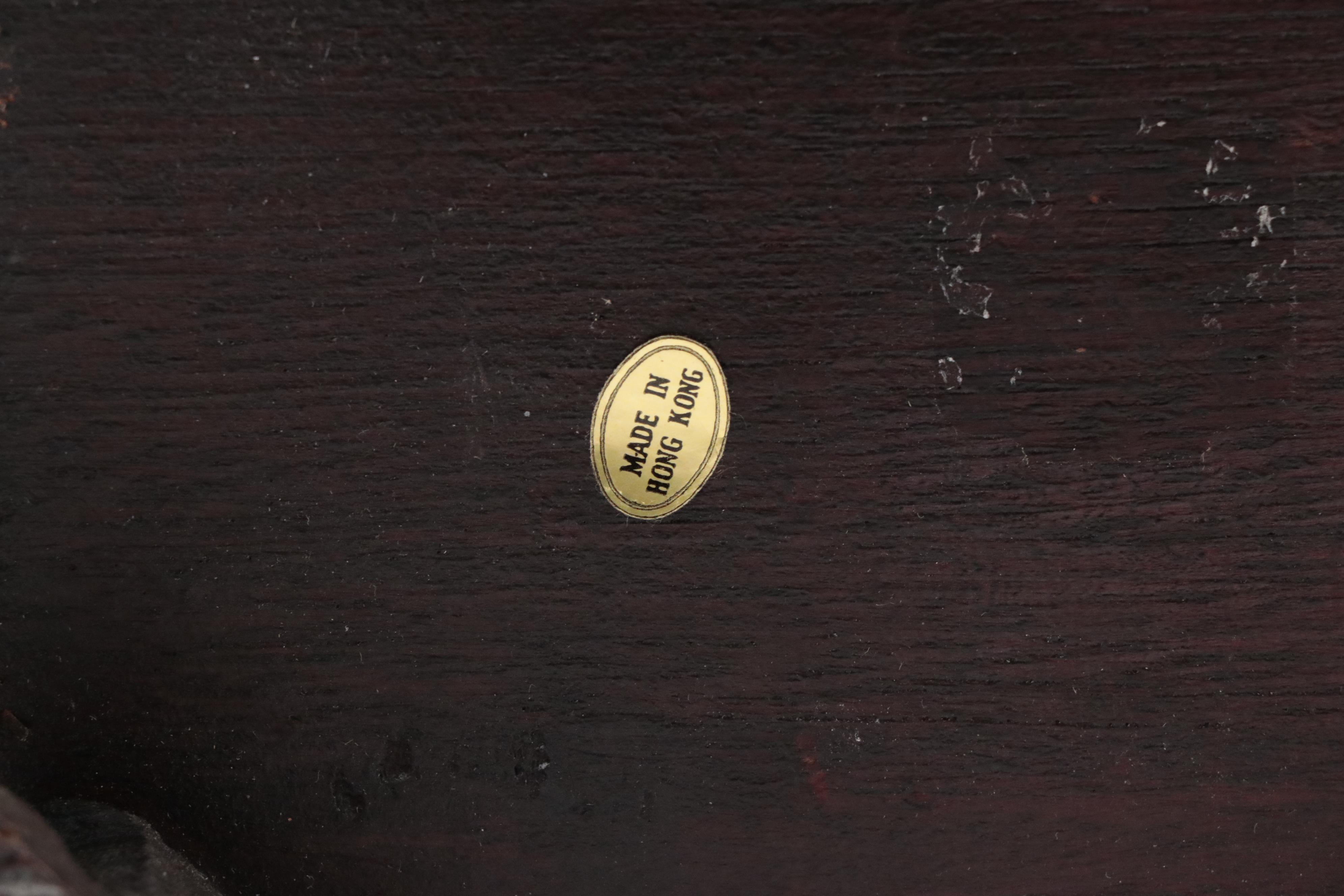 Pair of Japanese Dolls in Matsusaka Momen Clothing with Wooden Bases and Booklet