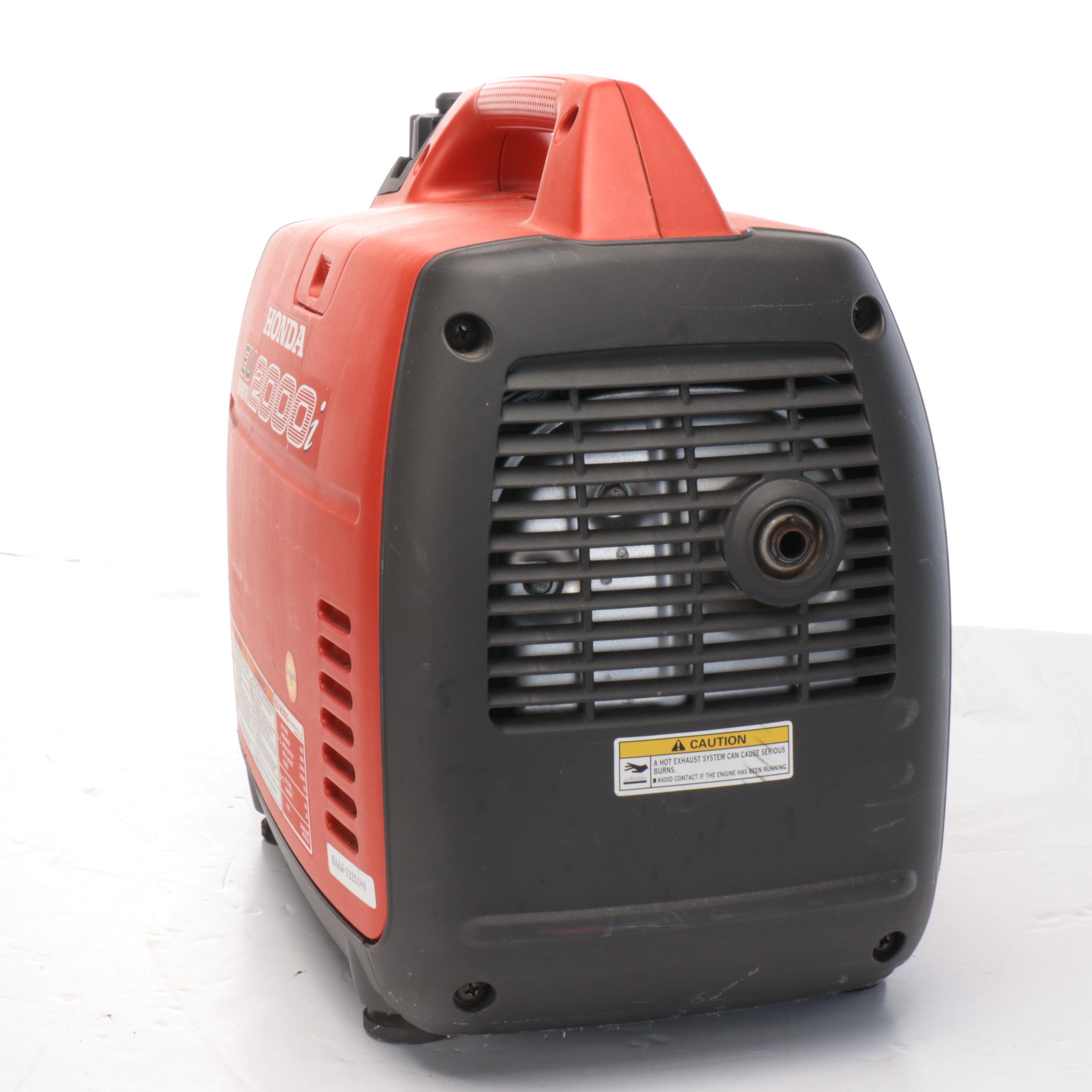 Honda EU2000i 2,000 Watt 120 Volt Inverter Generator