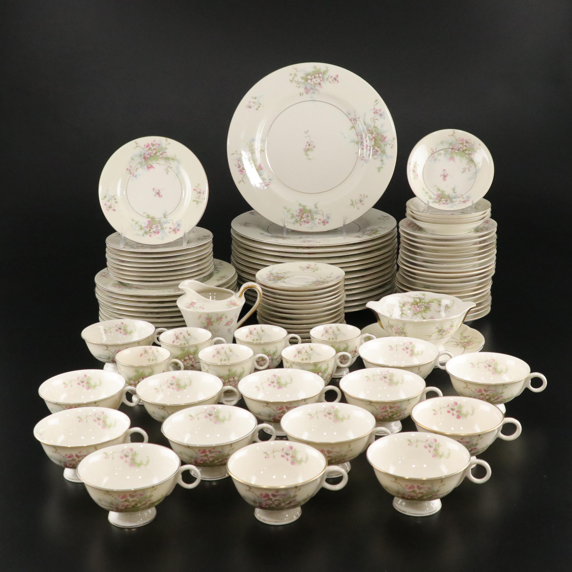 Theodore Haviland "Apple Blossom" Dinnerware, 1940-1989