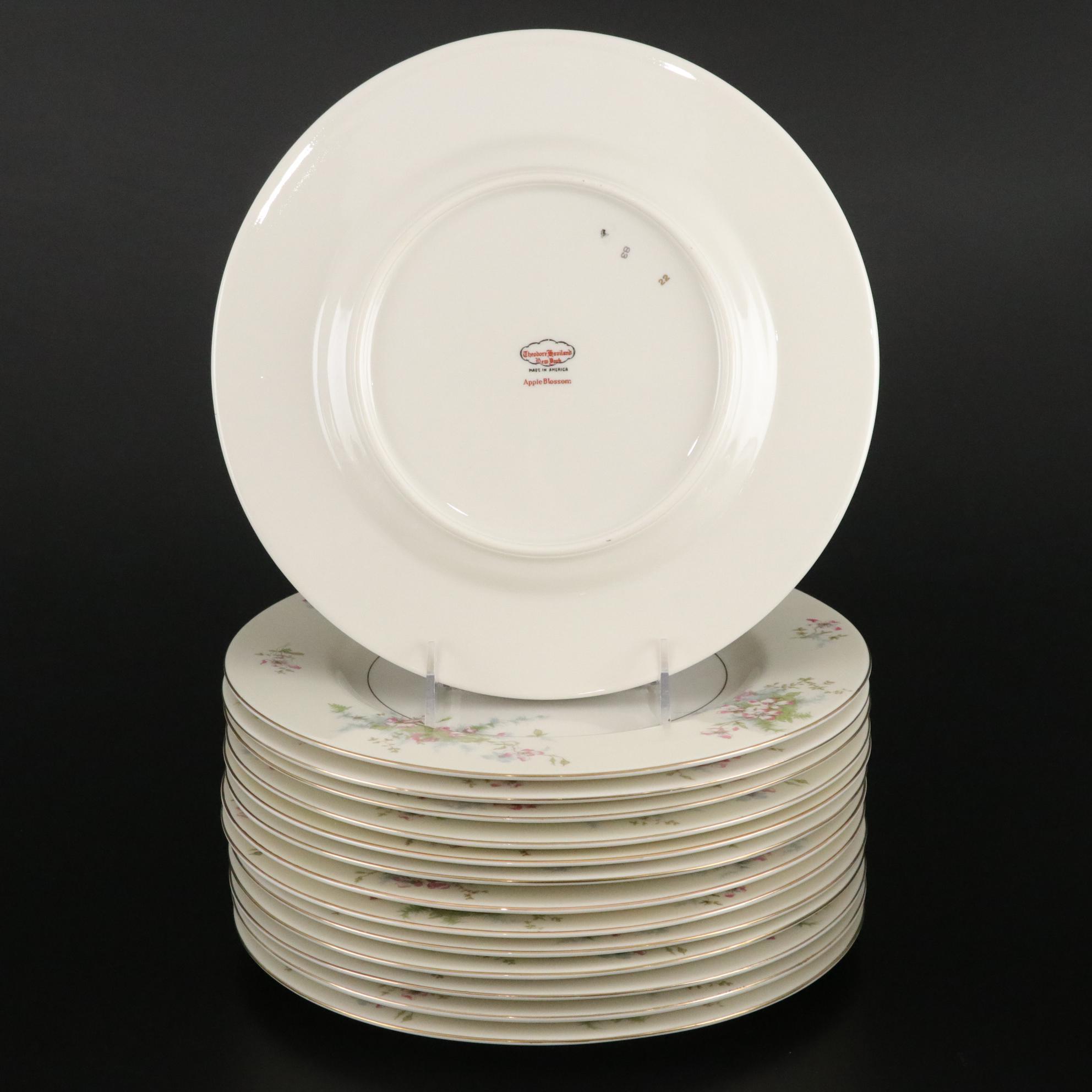 Theodore Haviland "Apple Blossom" Dinnerware, 1940-1989