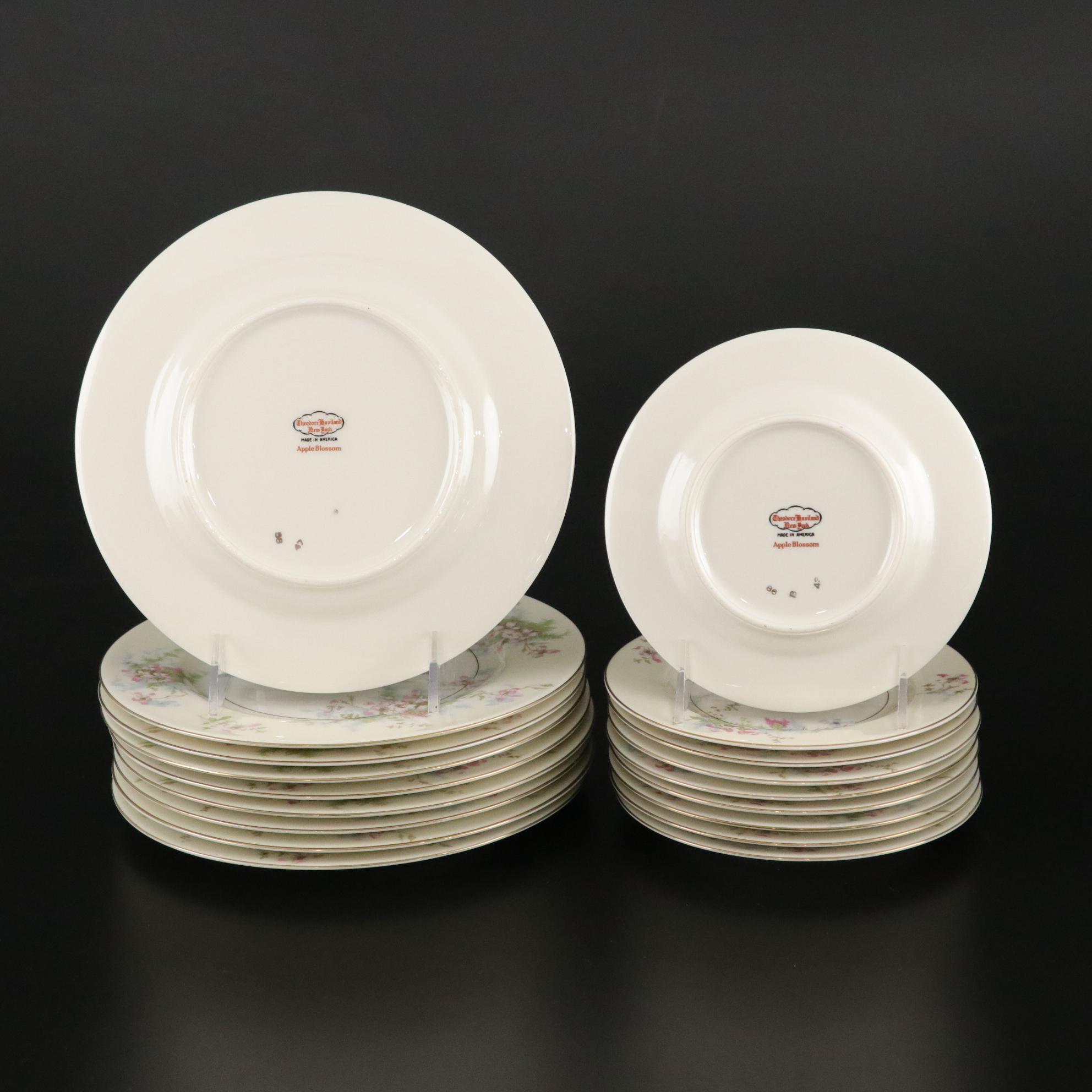 Theodore Haviland "Apple Blossom" Dinnerware, 1940-1989
