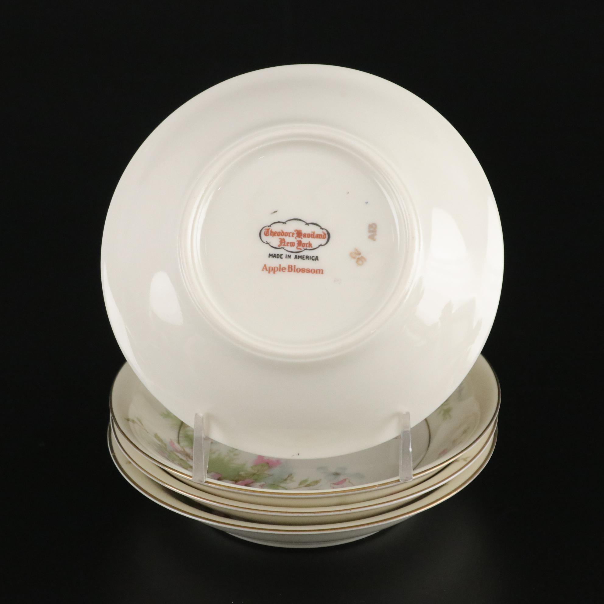 Theodore Haviland "Apple Blossom" Dinnerware, 1940-1989