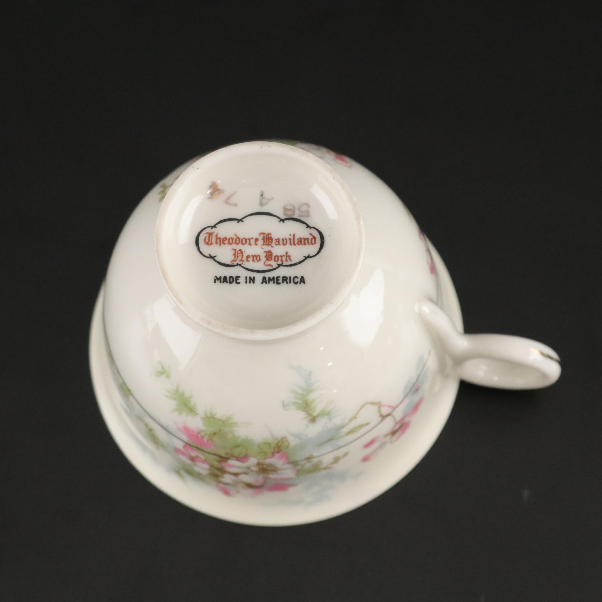 Theodore Haviland "Apple Blossom" Dinnerware, 1940-1989