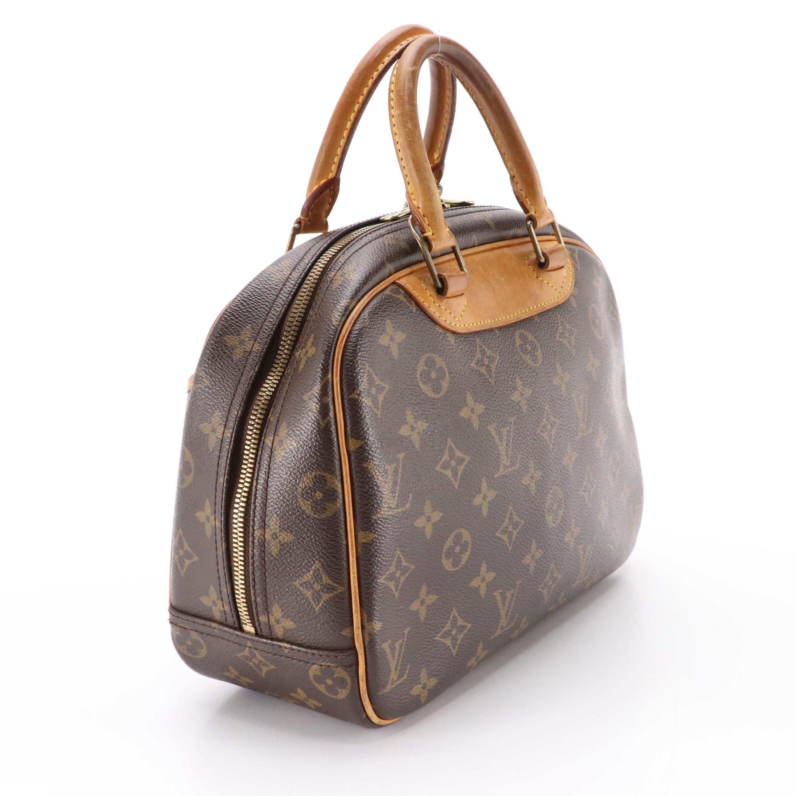 Louis Vuitton Trouville Handbag in Monogram Canvas