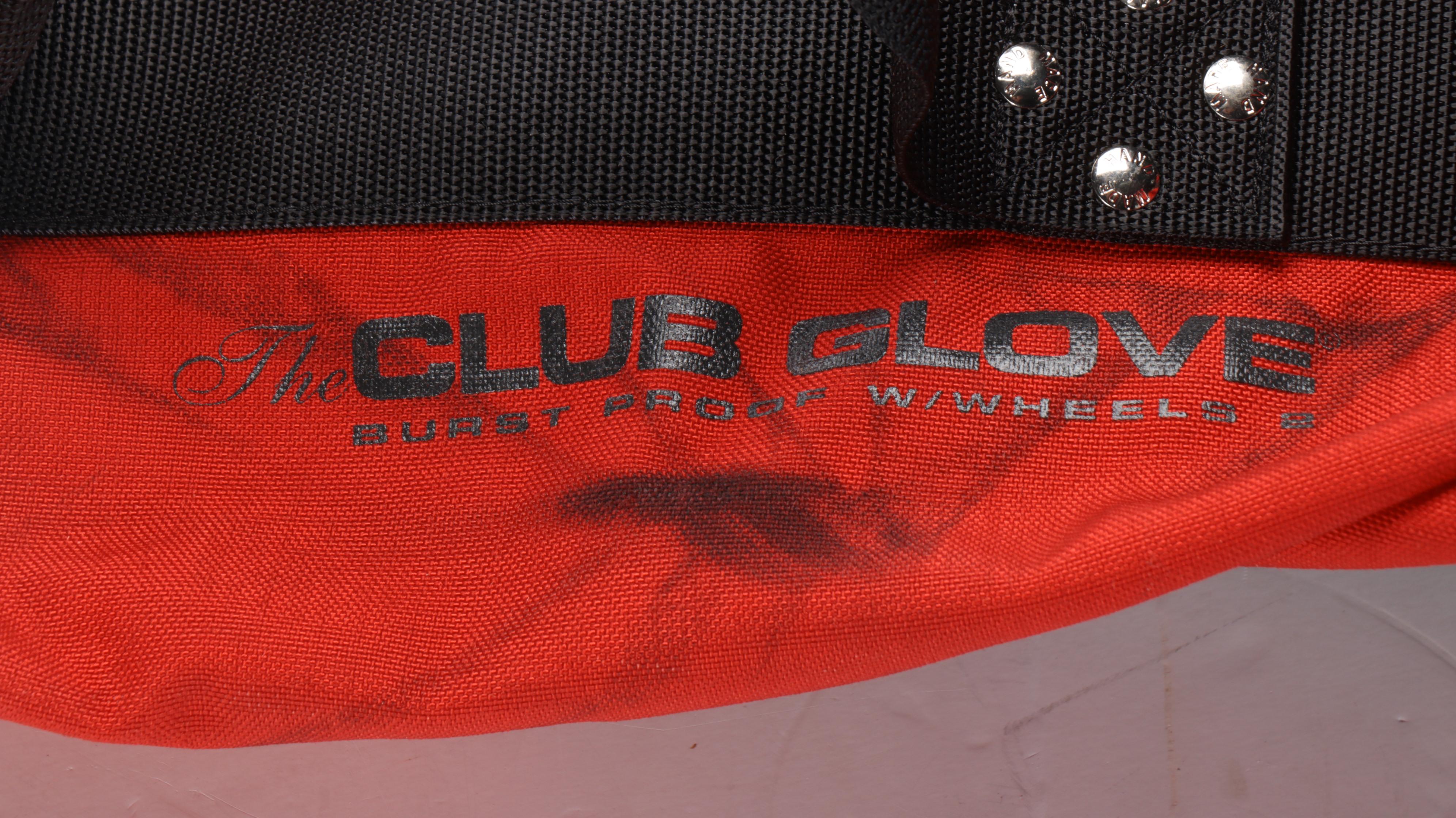 The Club Glove 51" Burst Proof with Wheels 2 Travel Golf Bag in Ballistic Nylon