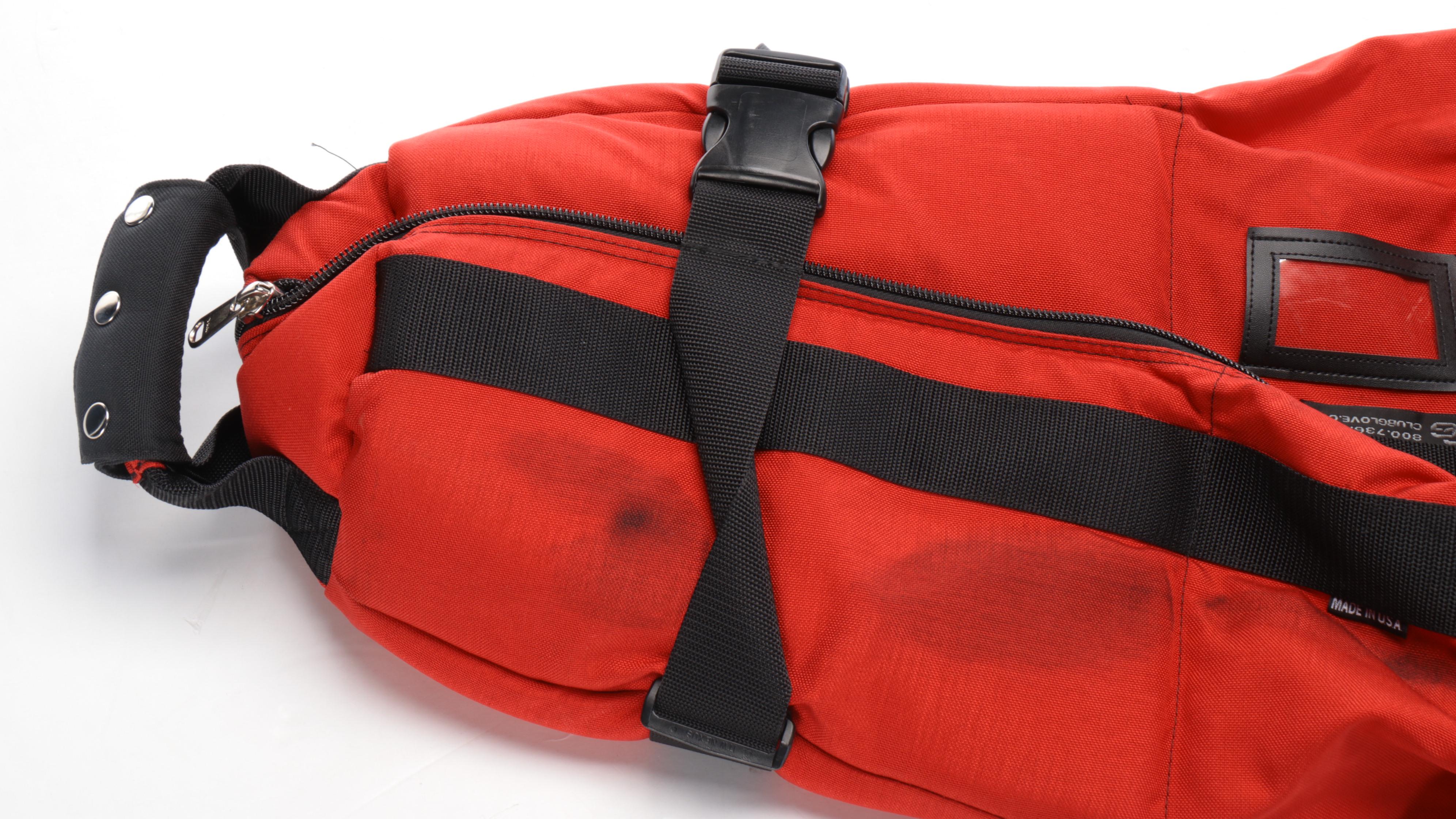 The Club Glove 51" Burst Proof with Wheels 2 Travel Golf Bag in Ballistic Nylon