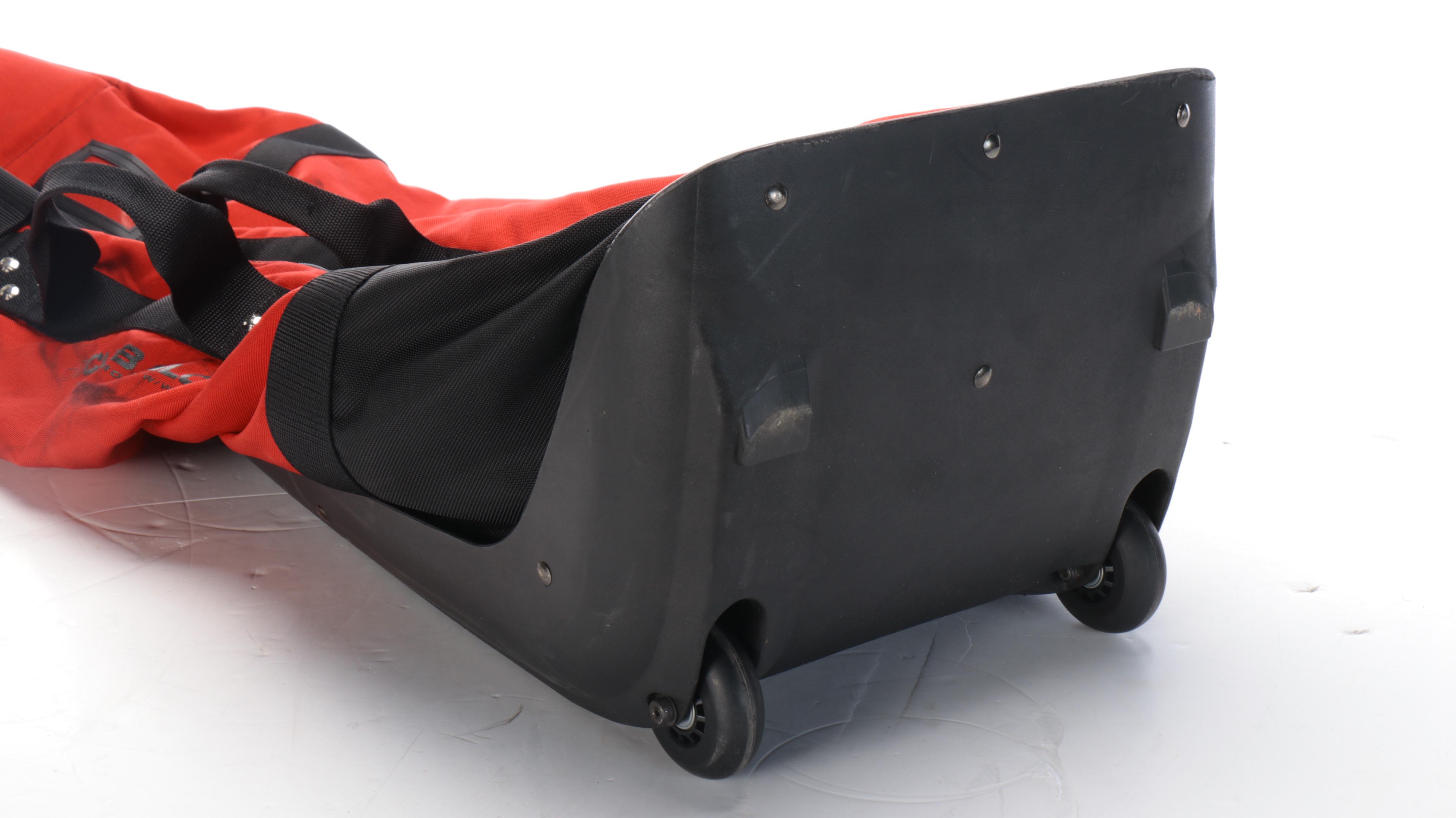 The Club Glove 51" Burst Proof with Wheels 2 Travel Golf Bag in Ballistic Nylon