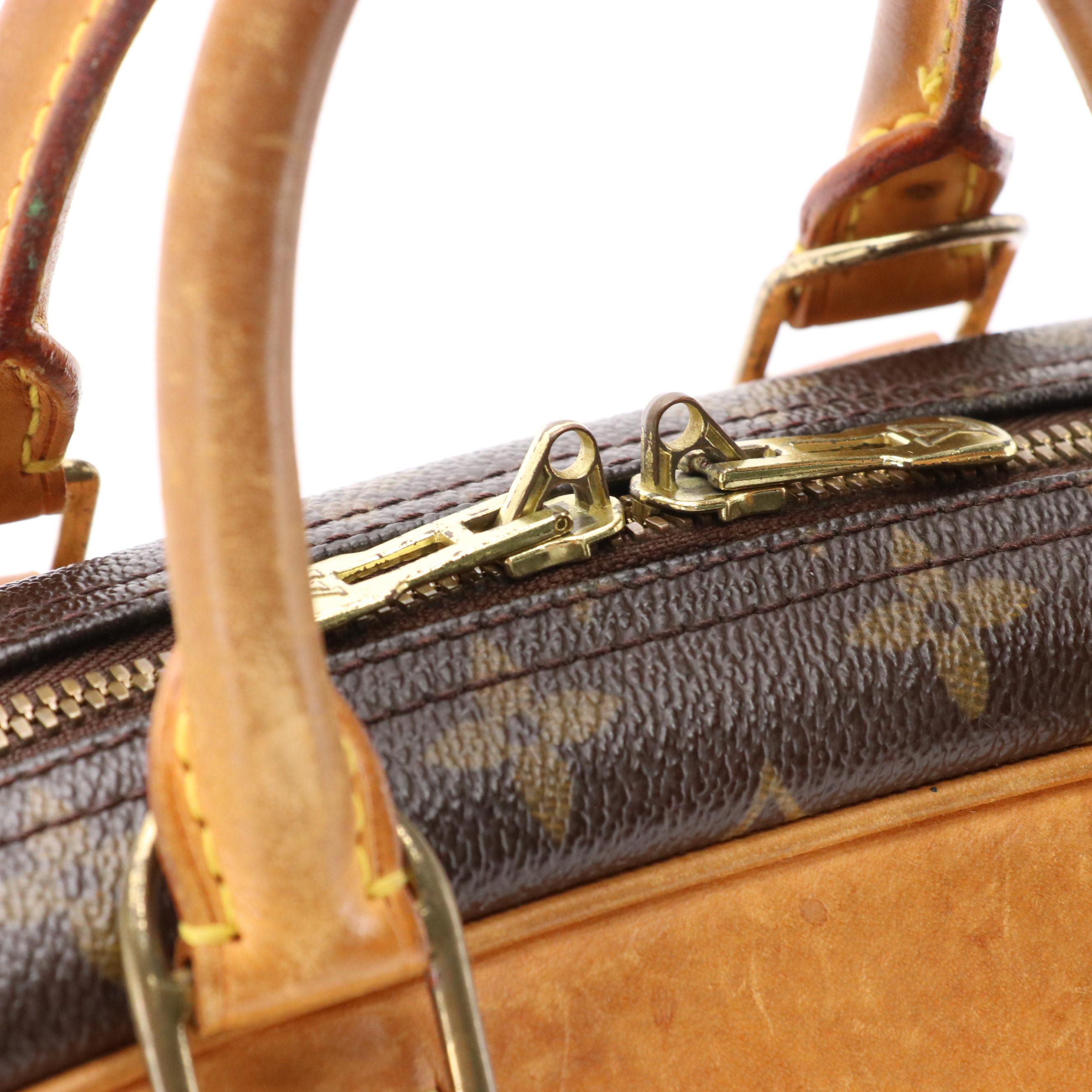 Louis Vuitton Trouville Handbag in Monogram Canvas