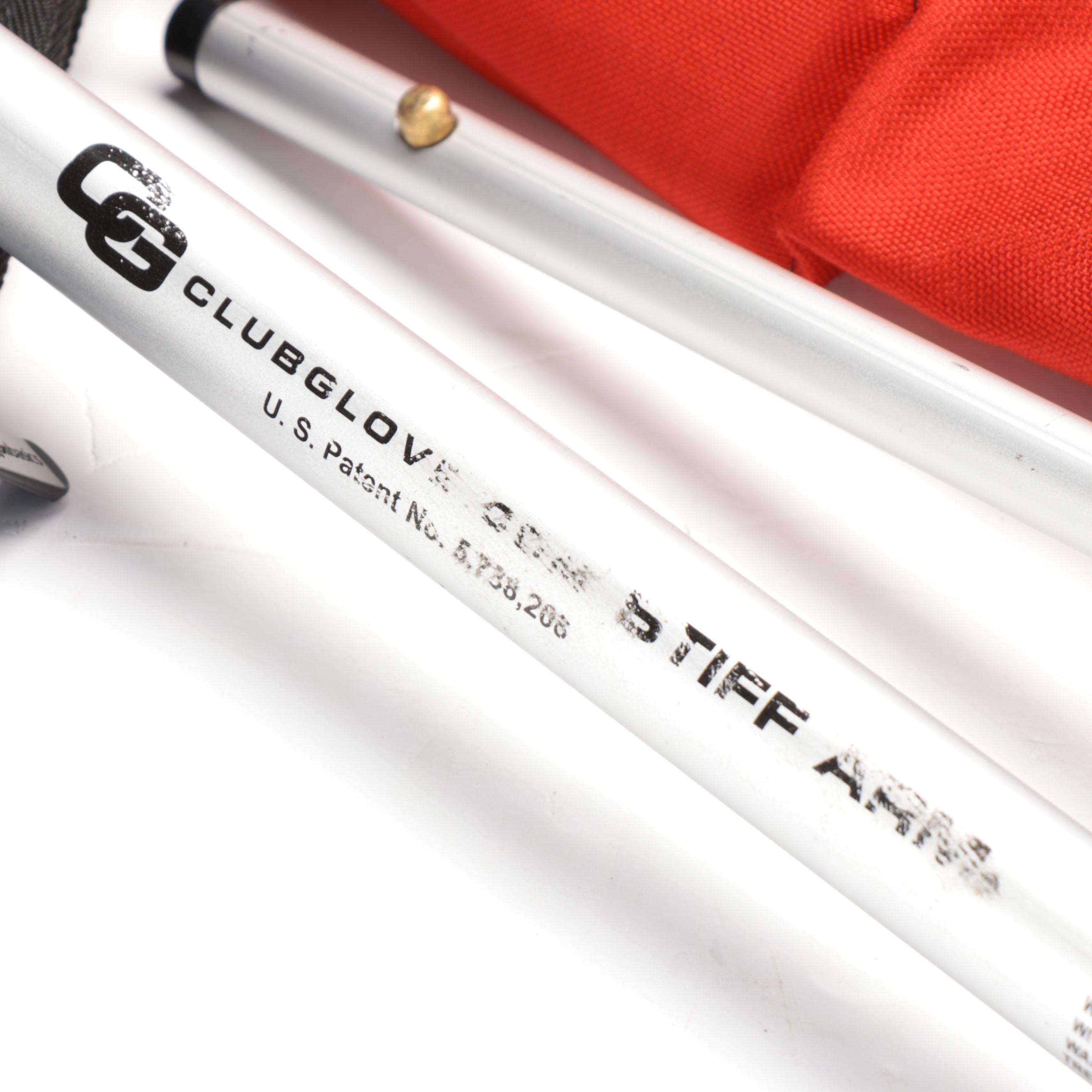 The Club Glove 51" Burst Proof with Wheels 2 Travel Golf Bag in Ballistic Nylon