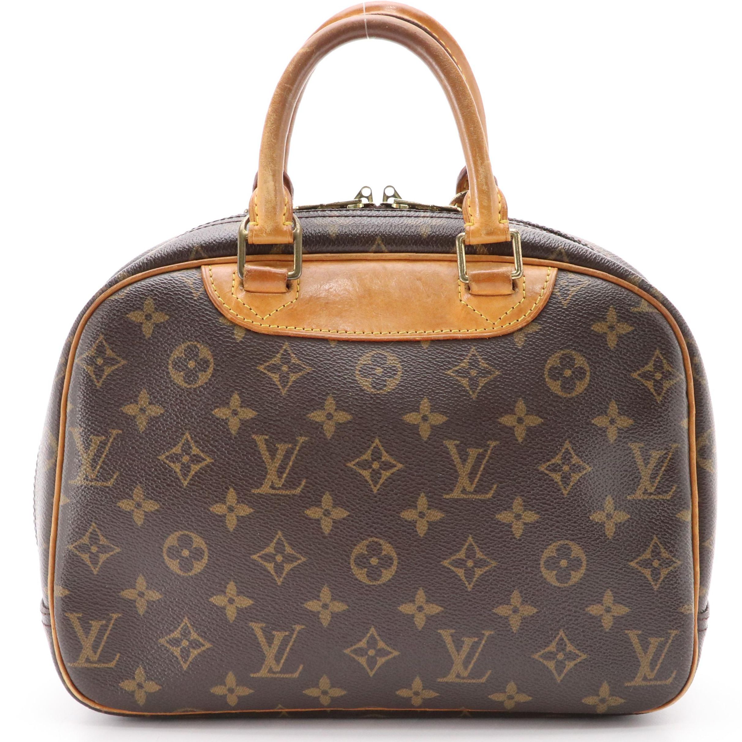 Louis Vuitton Trouville Handbag in Monogram Canvas