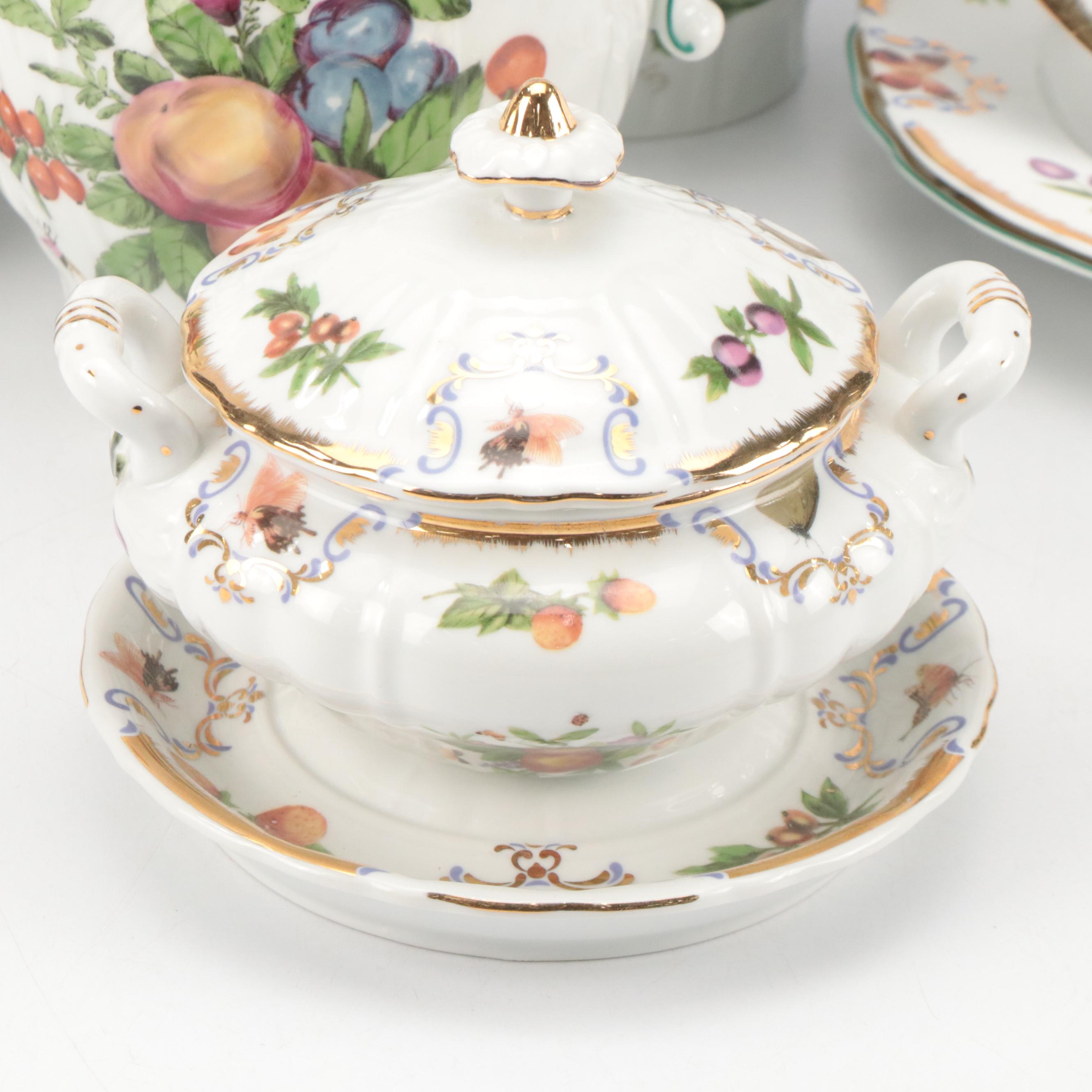 Mottahedeh for Williamsburg "Duke of Gloucester" and I. Godinger & Co.Tableware