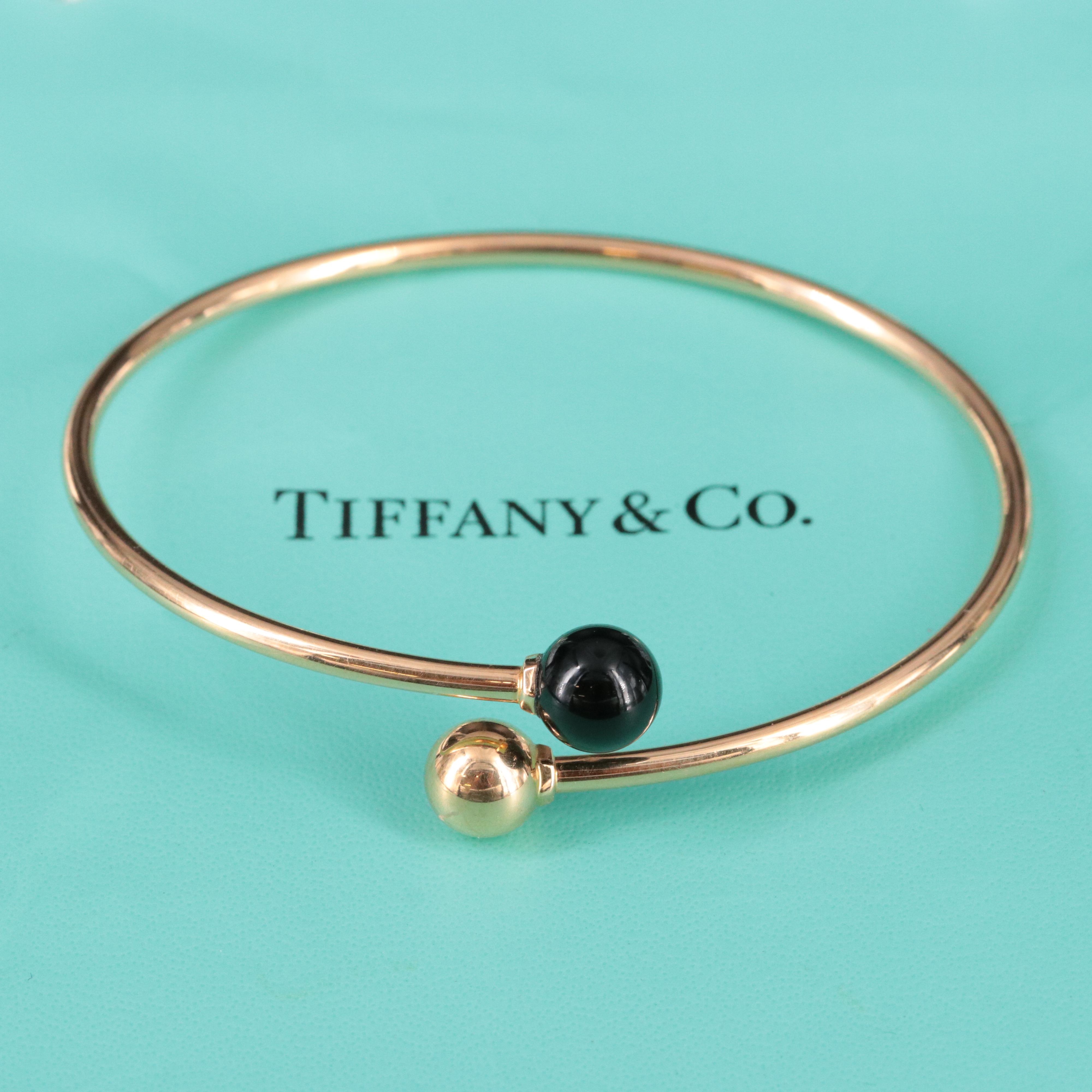 TIFFANY&Co. TIFFANY＆CO. ティファニー オニキス ビーズ