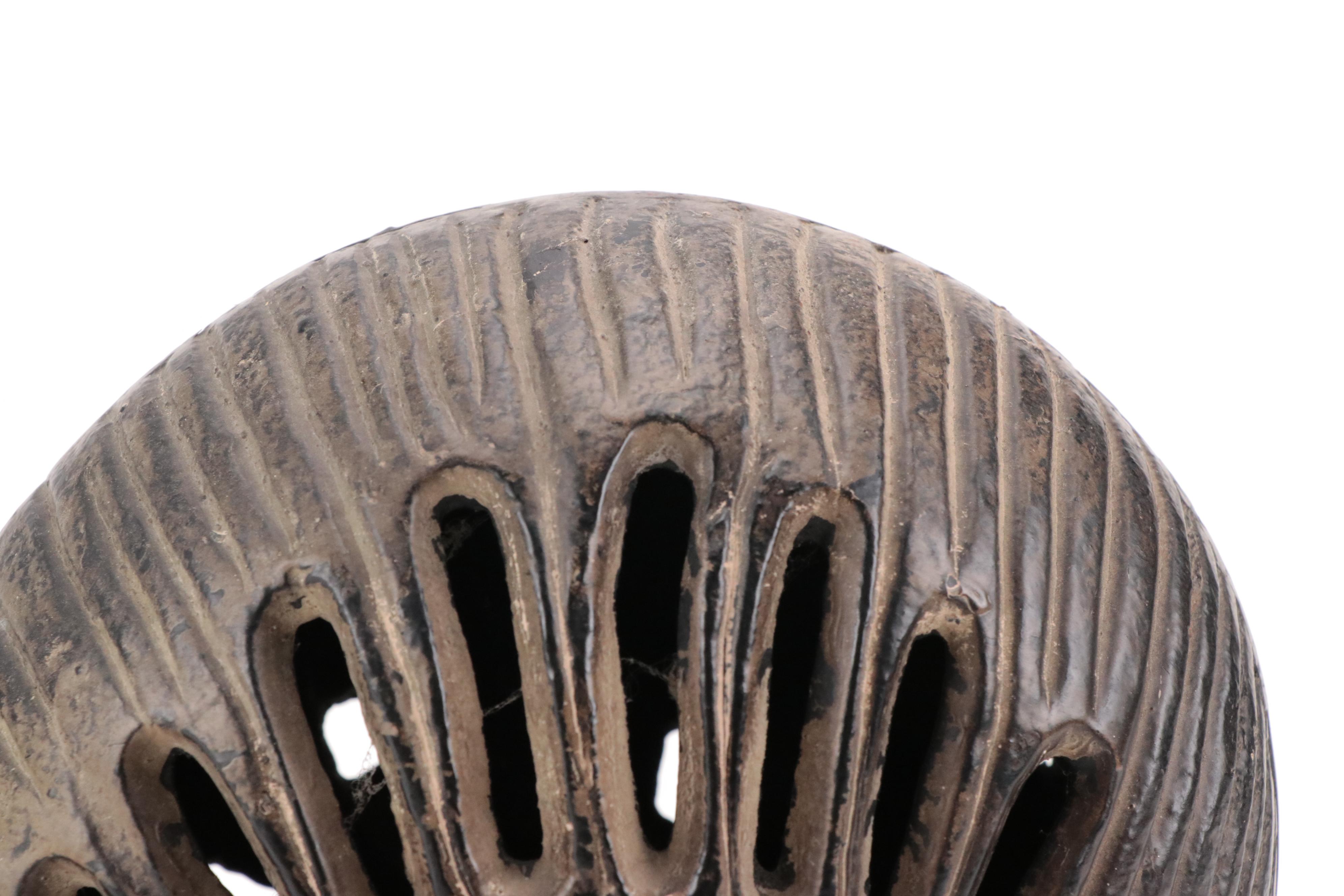 Cast Iron Snail Candle Lantern