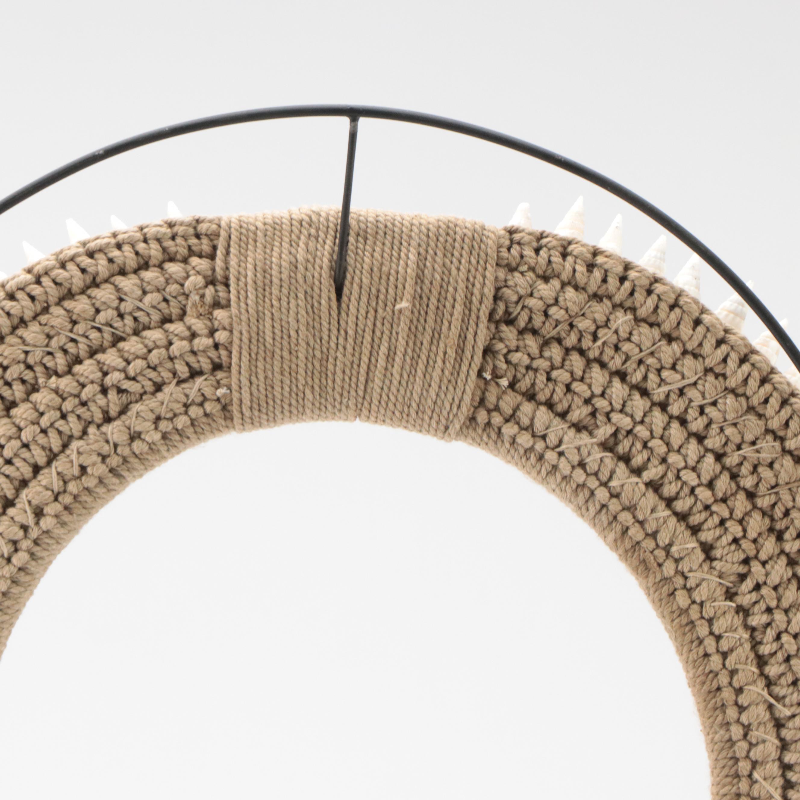 Oceanic Angave Style Shell Necklace on Stand