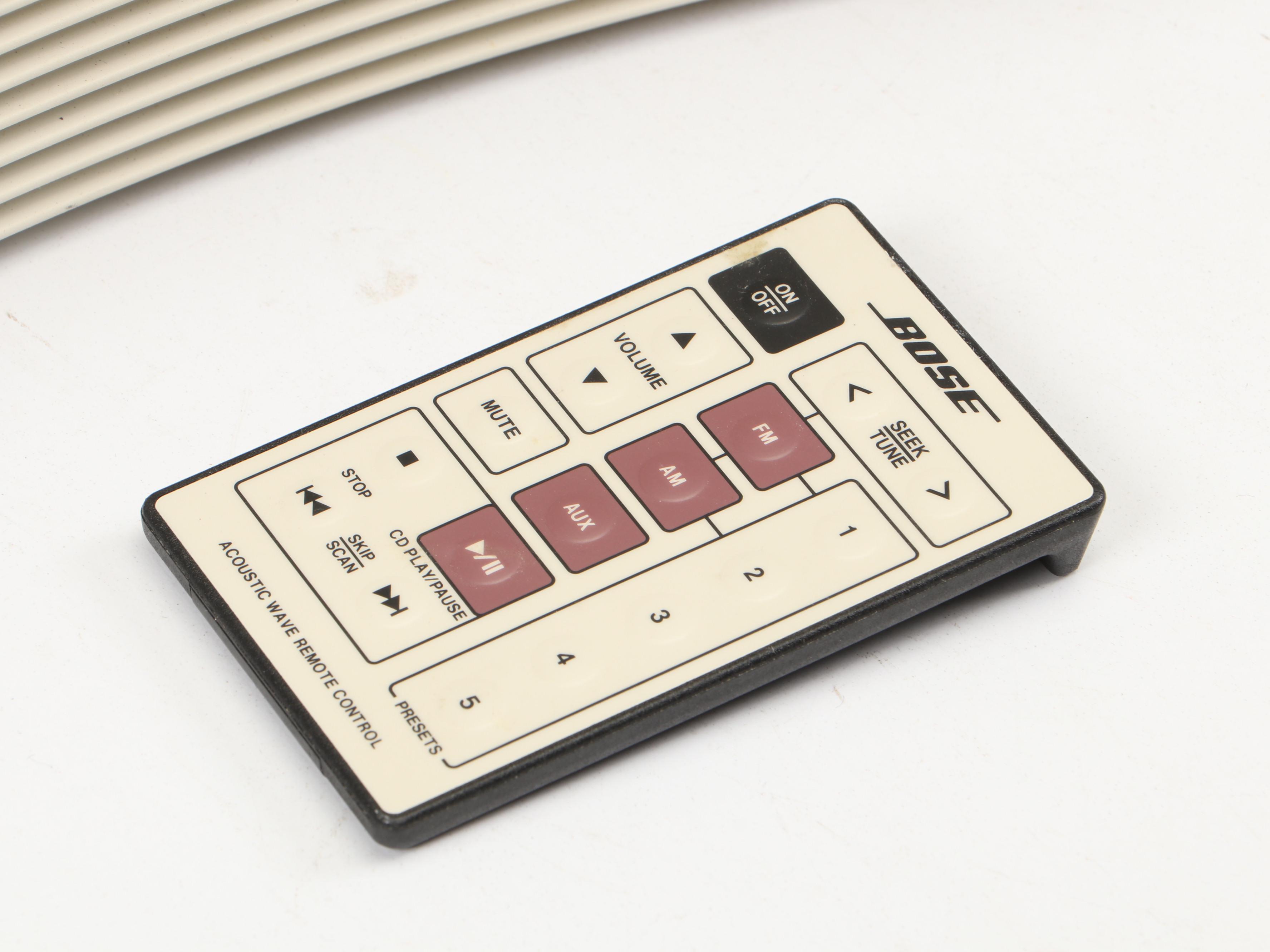 Bose Acoustic Wave Music System CD and Radio with Remote, 1996