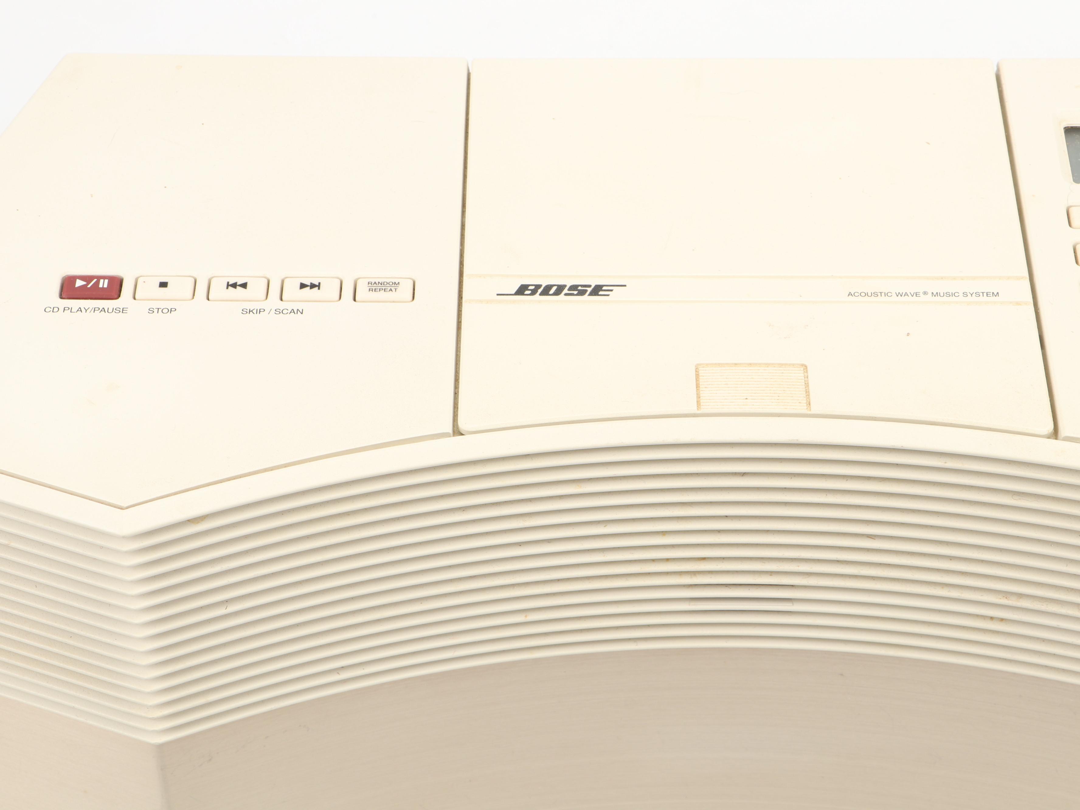 Bose Acoustic Wave Music System CD and Radio with Remote, 1996