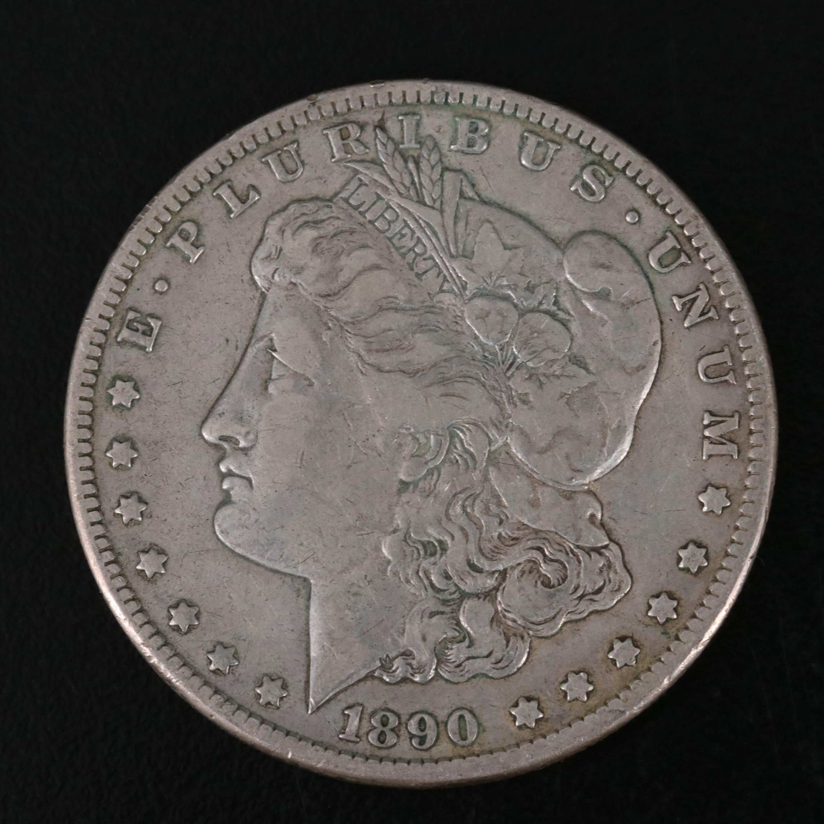 1890-CC U.S. Morgan Silver Dollar