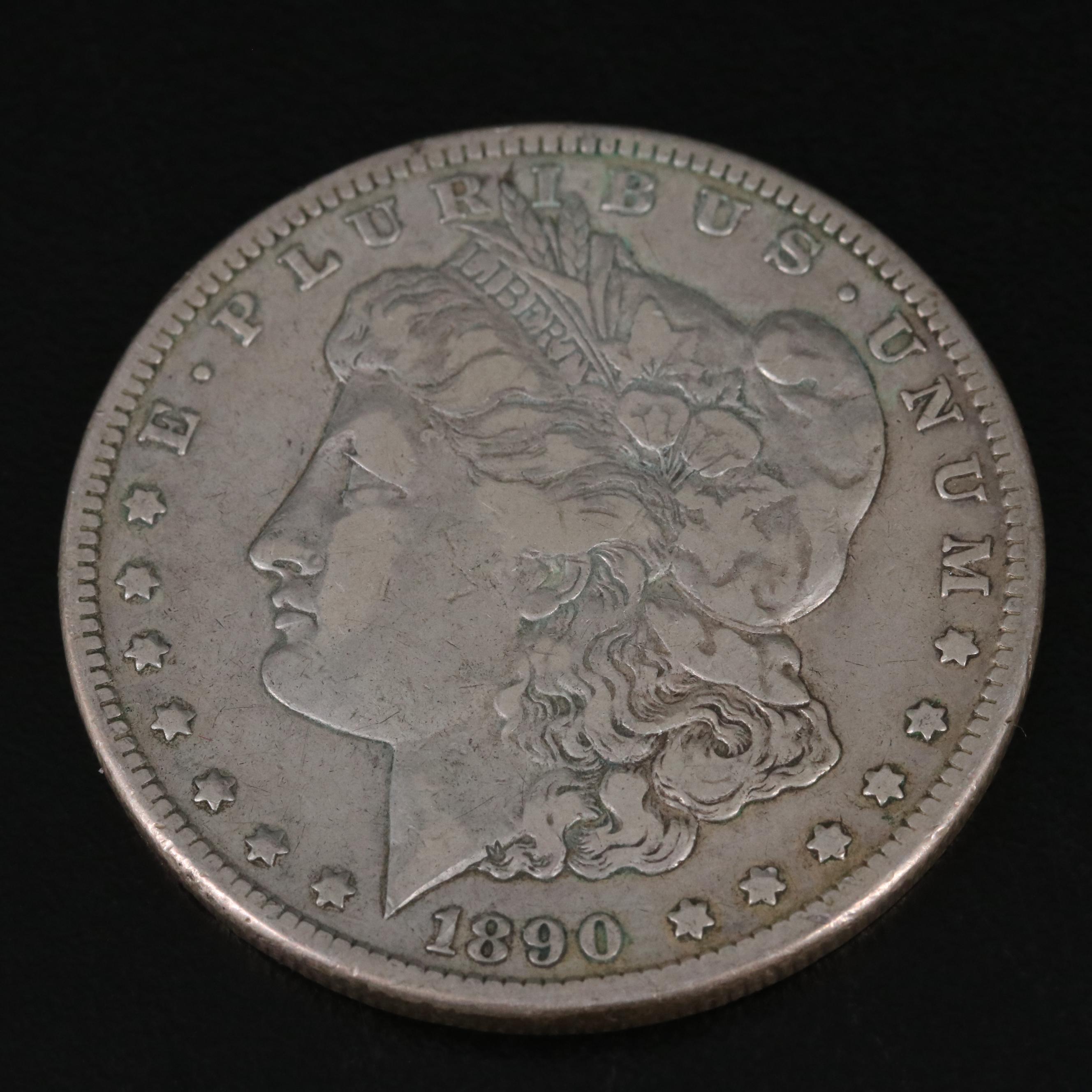 1890-CC U.S. Morgan Silver Dollar