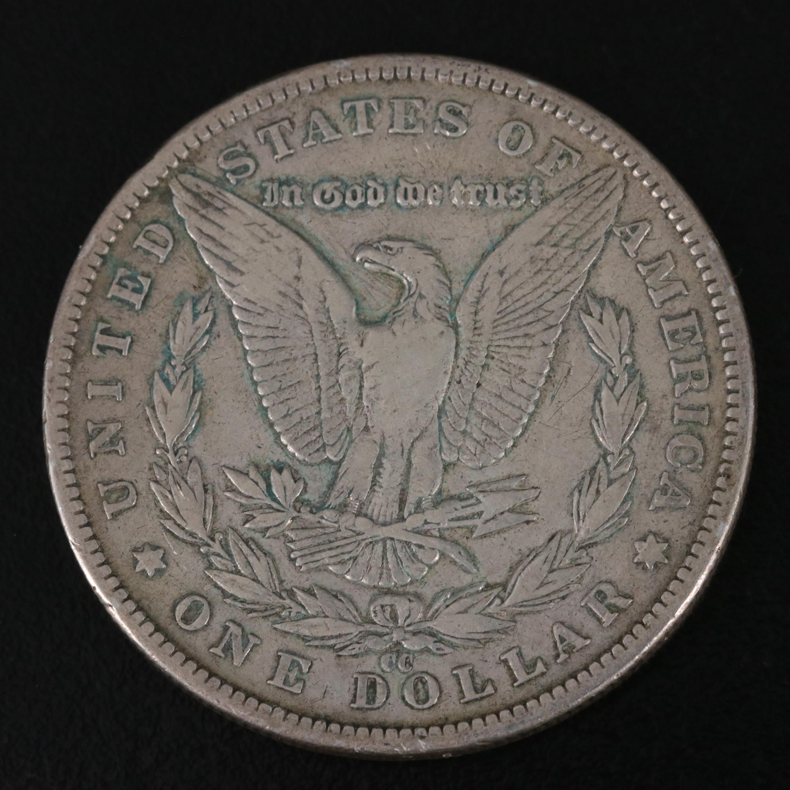 1890-CC U.S. Morgan Silver Dollar