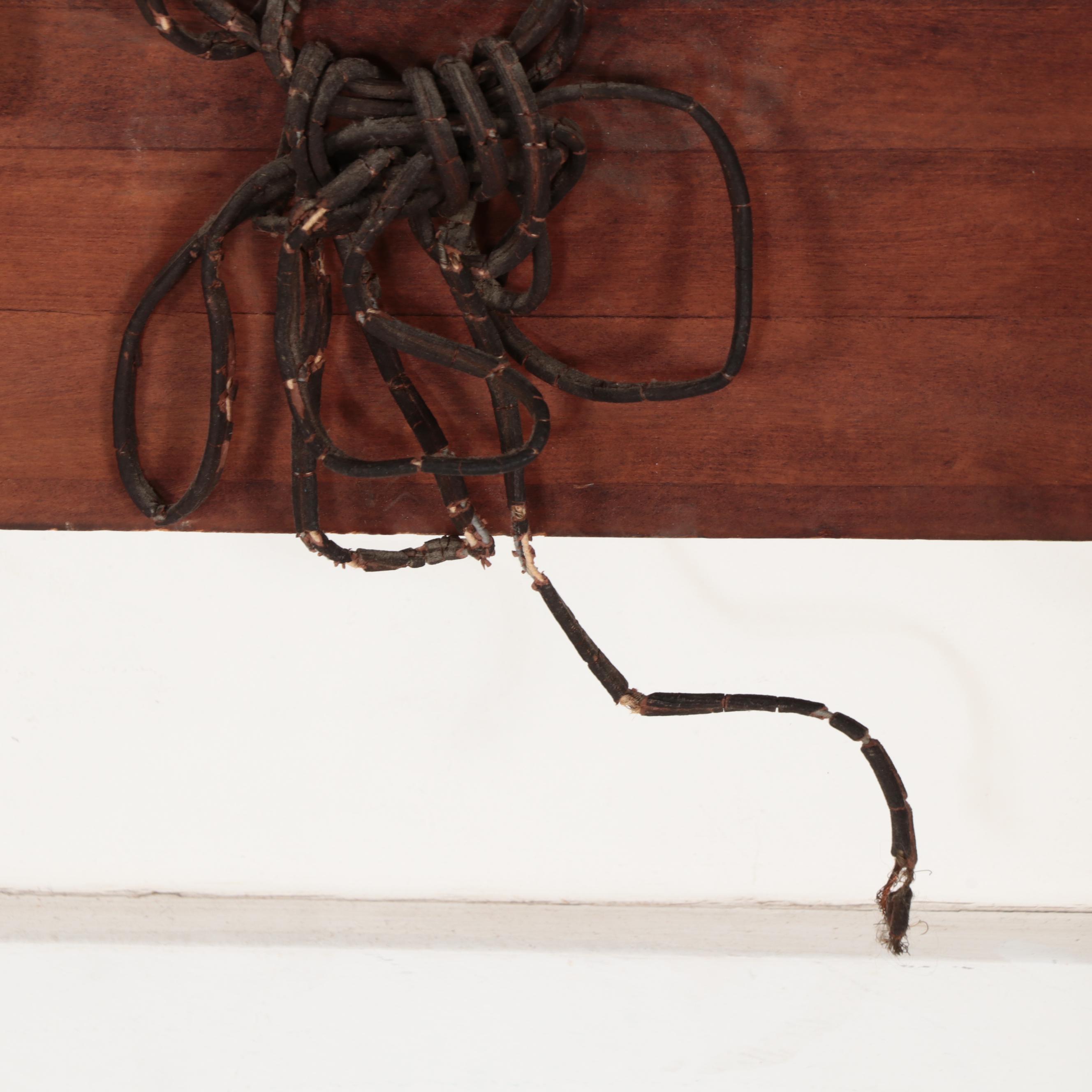 Jiranek Art Deco Walnut Full Size Headboard and Footboard, Circa 1930