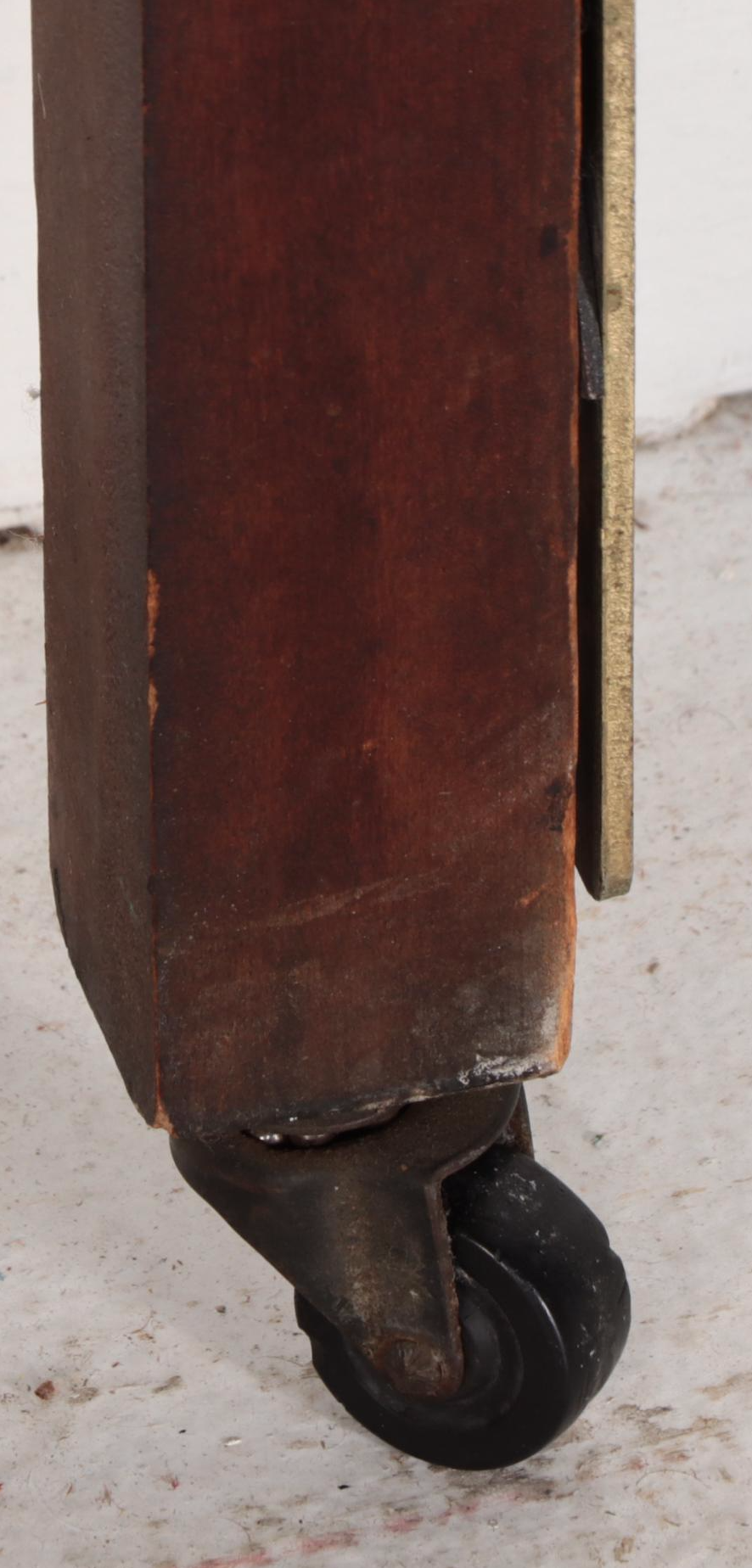 Jiranek Art Deco Walnut Full Size Headboard and Footboard, Circa 1930