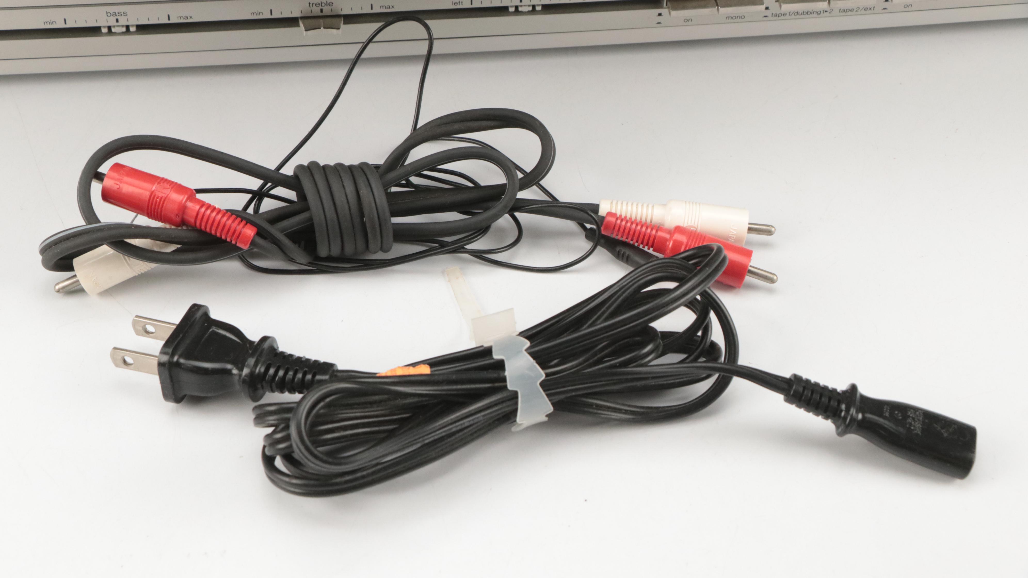 Technics SA-411 FM/AM Stereo Receiver and SL-Q350 Direct Drive Turntable System