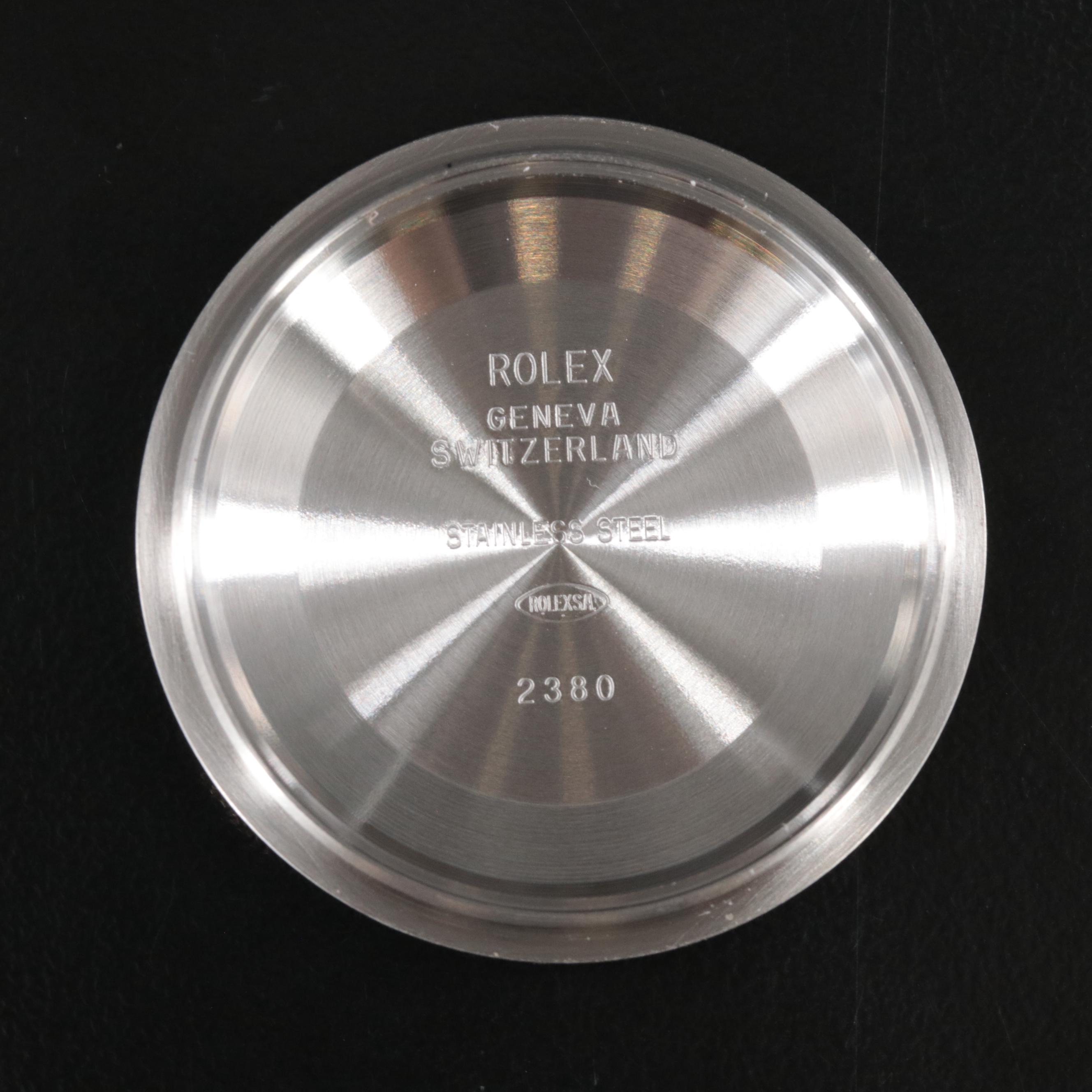 Rolex Air-King Oyster Perpetual Black Dial Watch