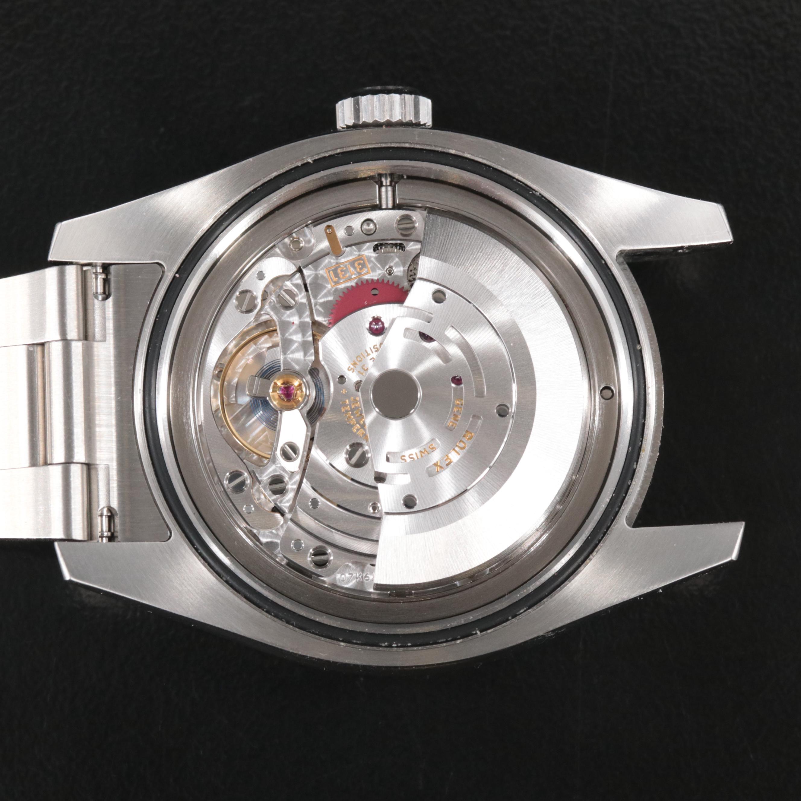 Rolex Air-King Oyster Perpetual Black Dial Watch