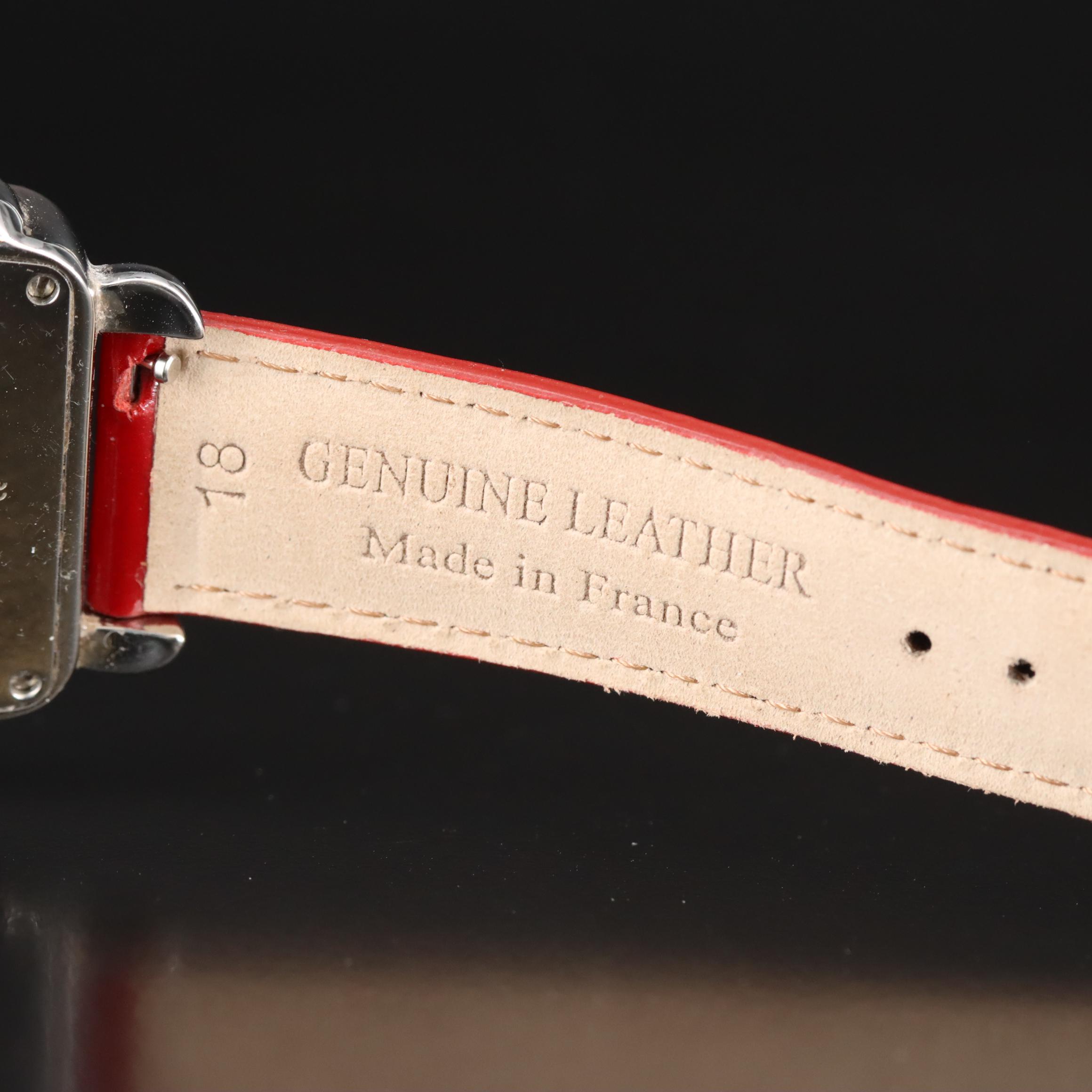 Michele Deco Diamond Chronograph Watch