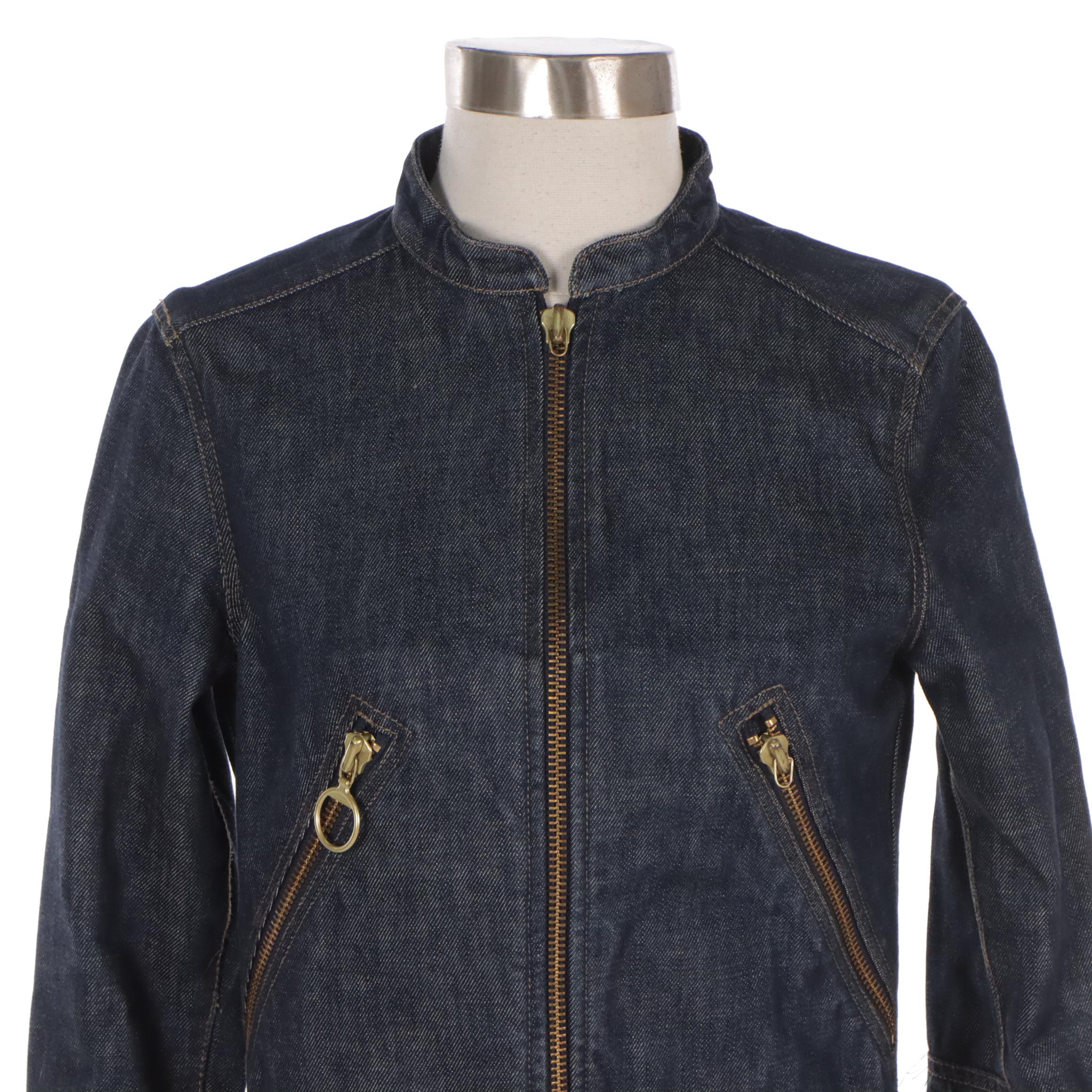 Prada Blue Denim Jacket