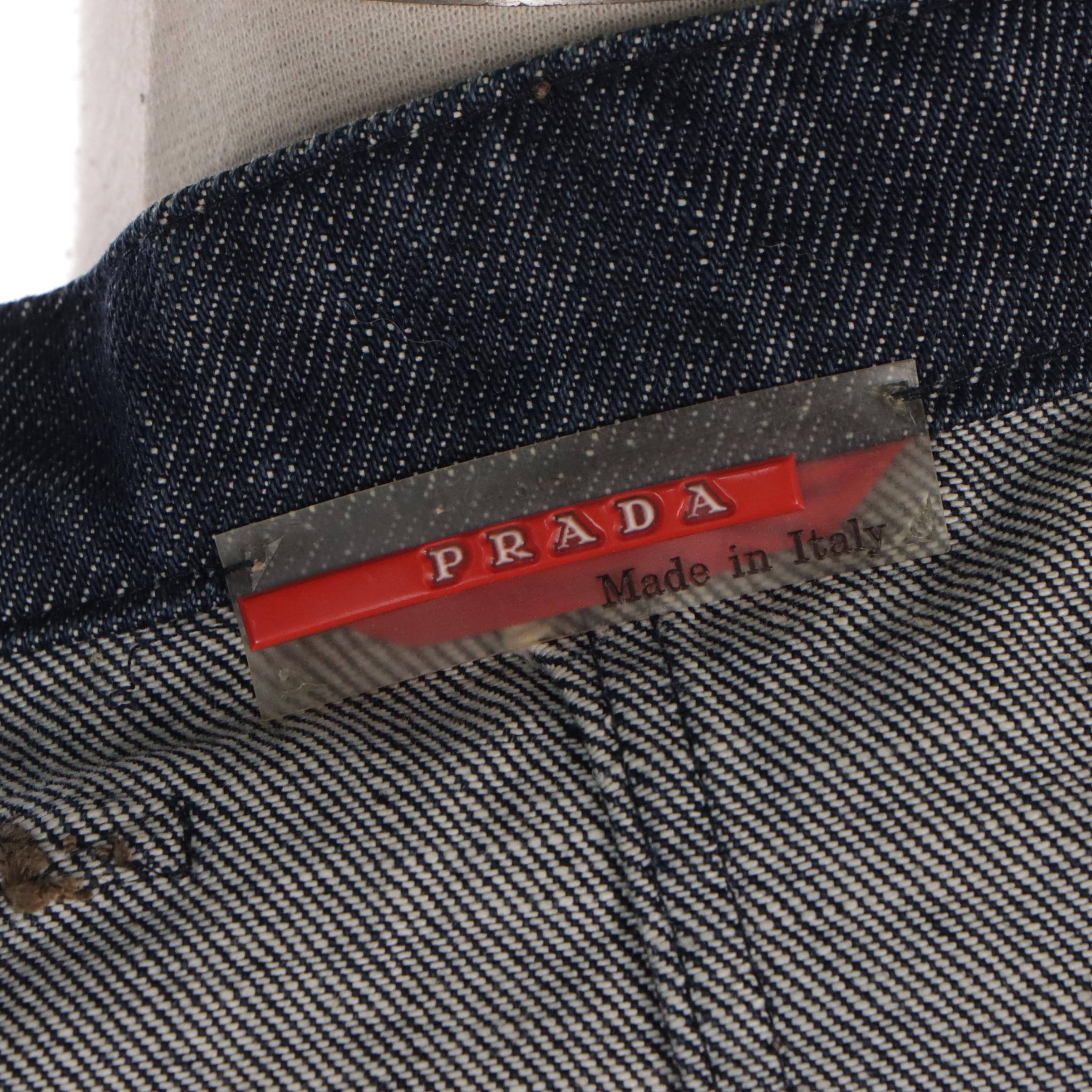 Prada Blue Denim Jacket