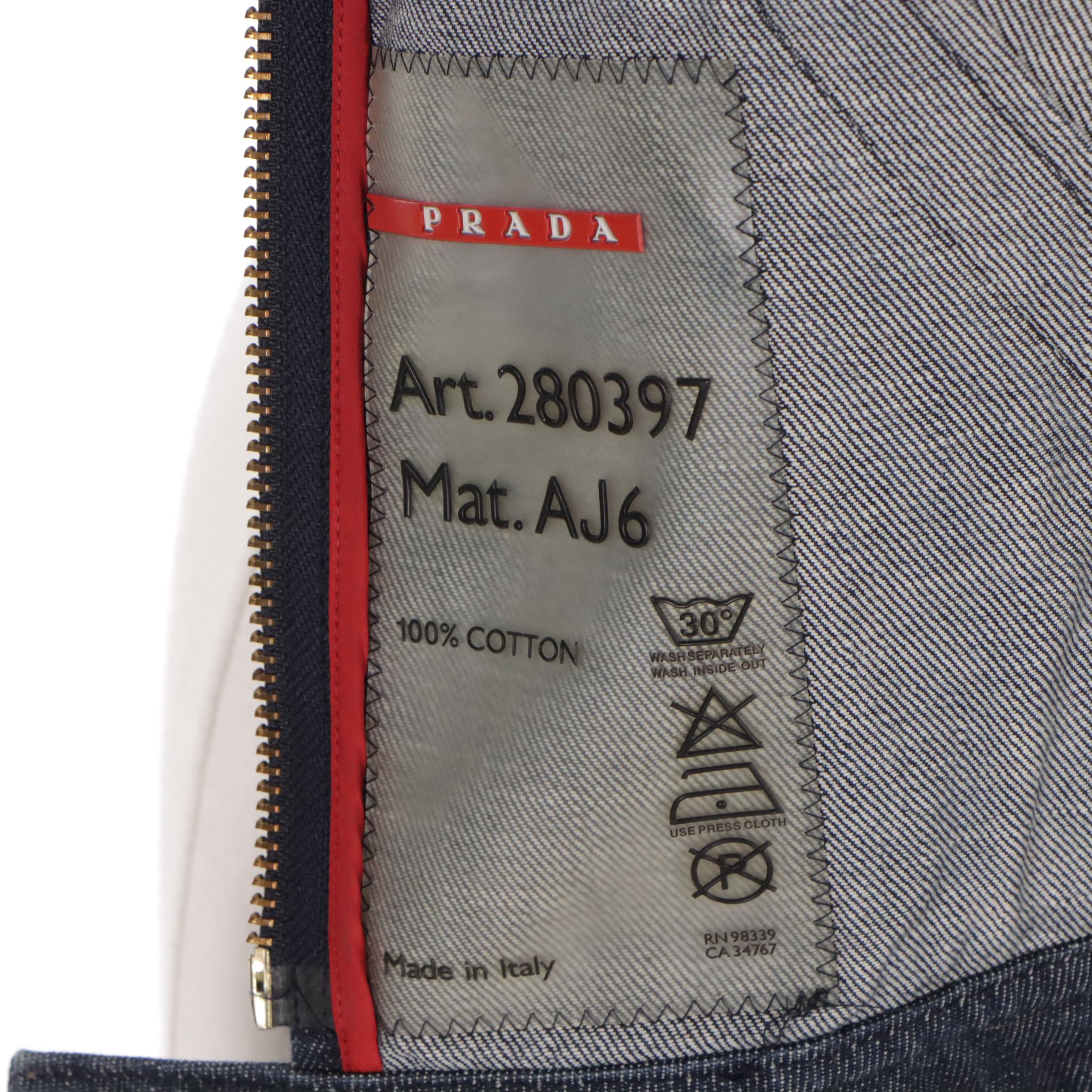 Prada Blue Denim Jacket