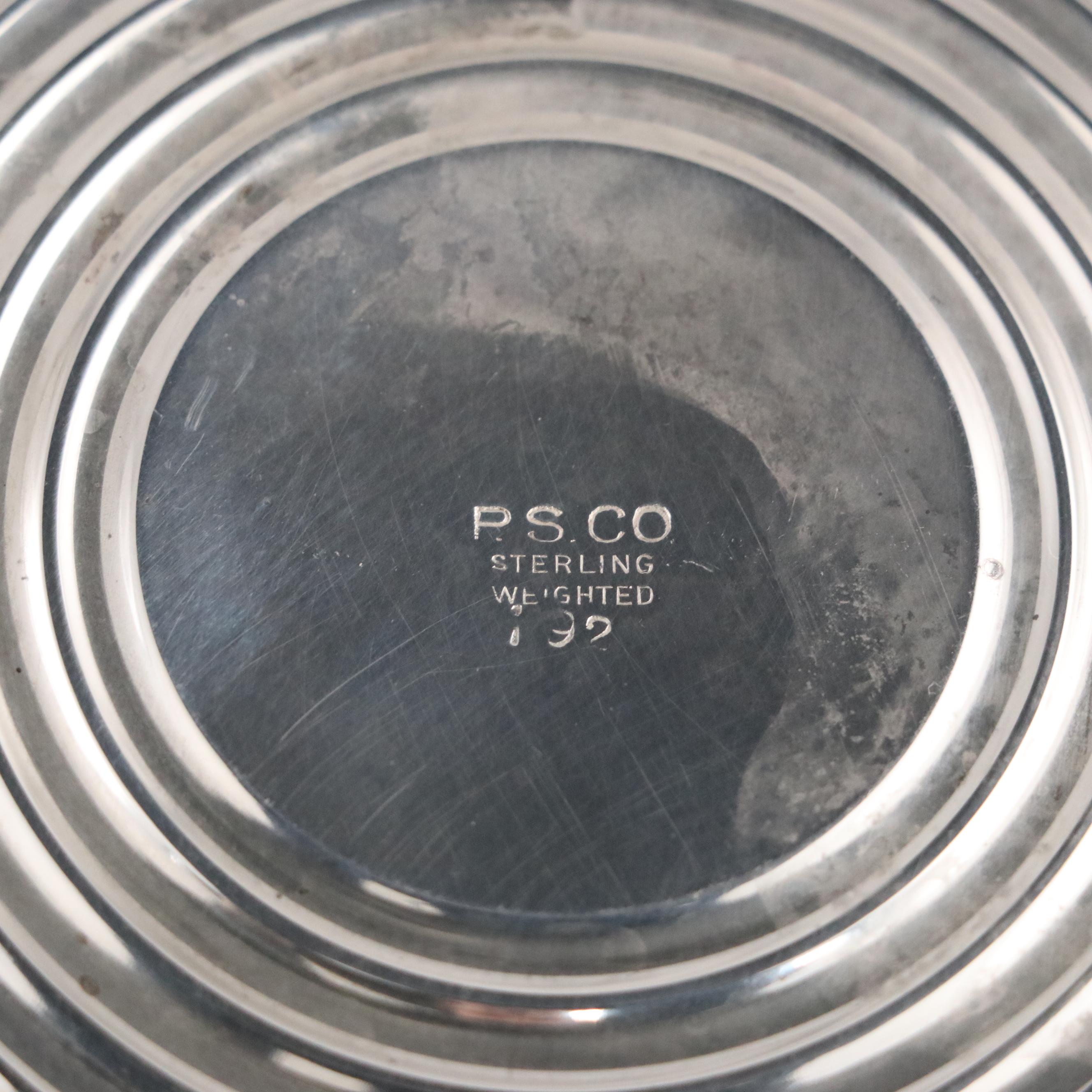 Reed & Barton and Preisner Silver Co. Weighted Sterling Vases