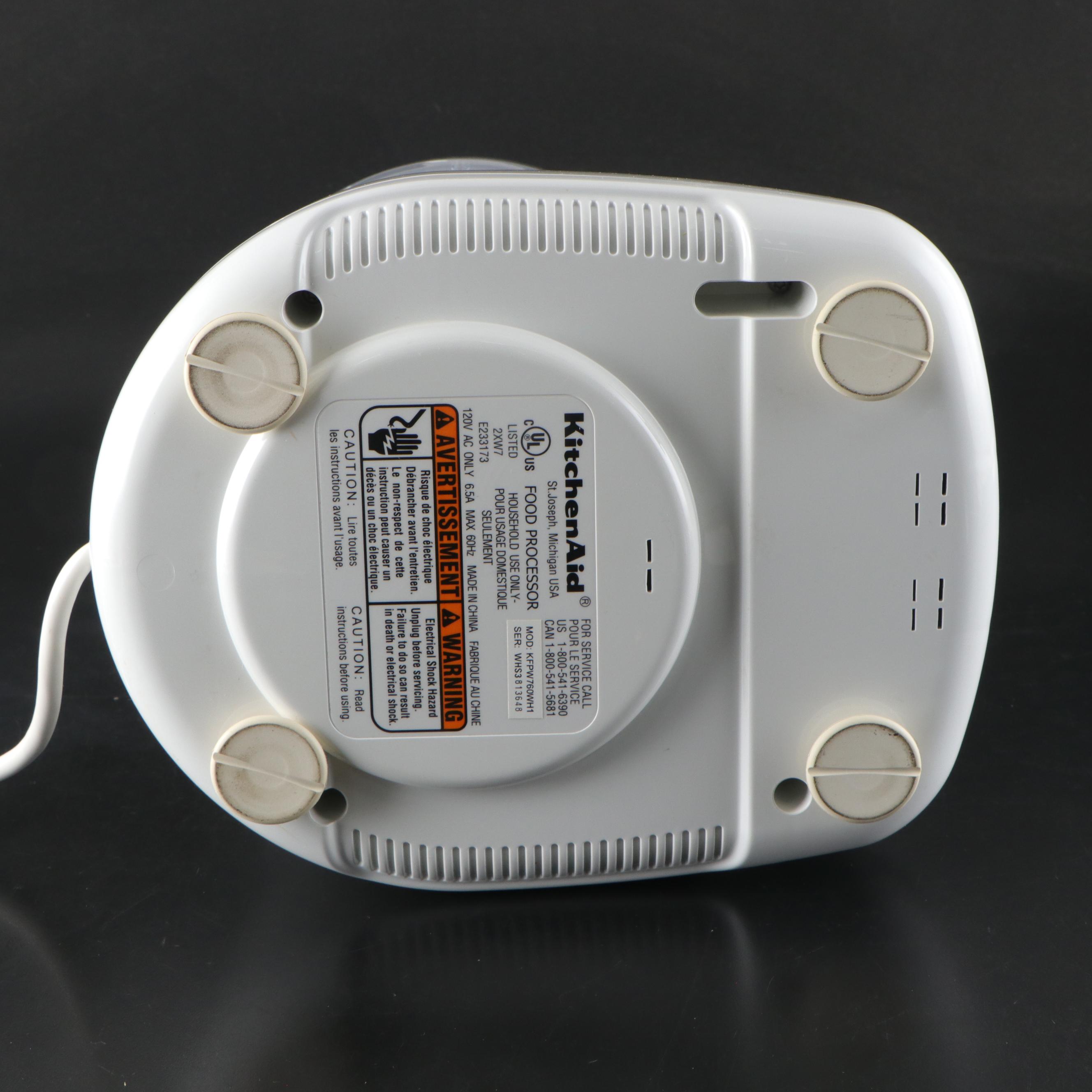 KitchenAid Food Processor and Accessories