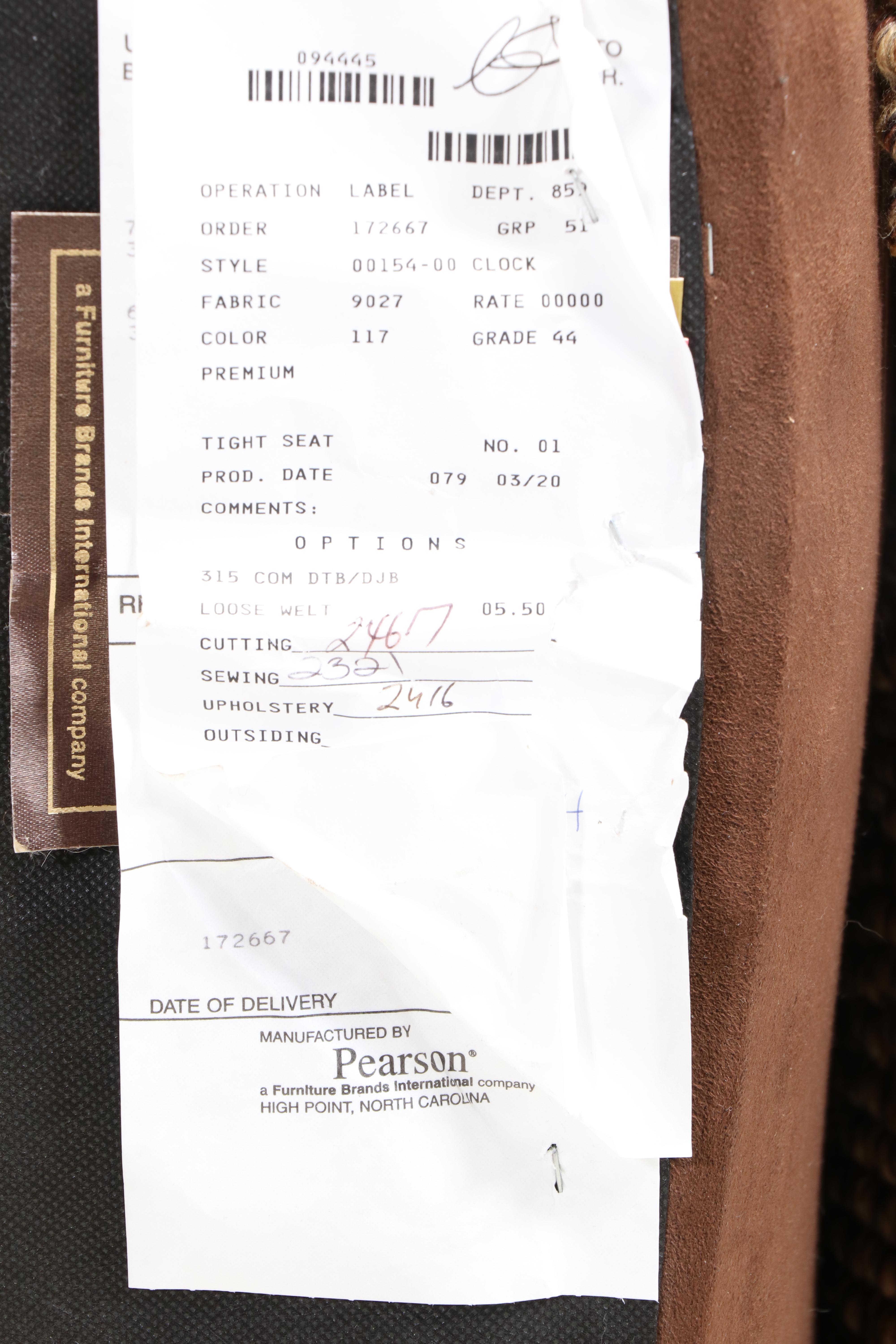 Pearson Custom-Upholstered Serpentine Cocktail Ottoman with Bullion Fringe