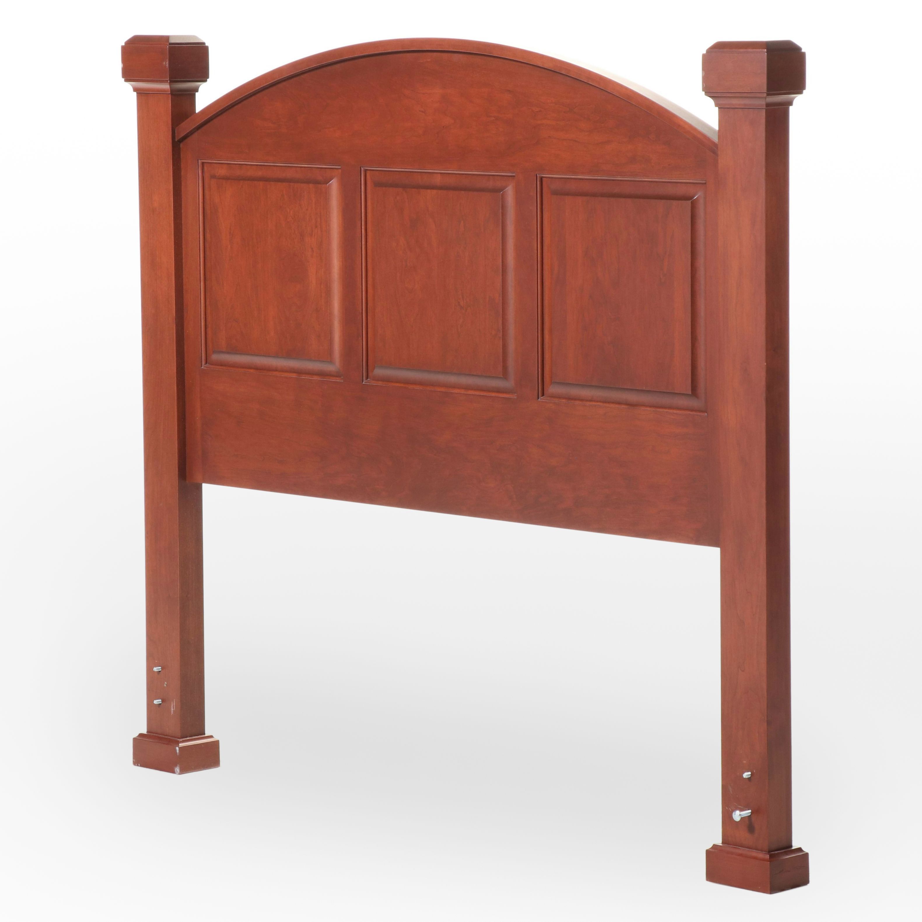 Queen Cherrywood Finish Paneled Headboard