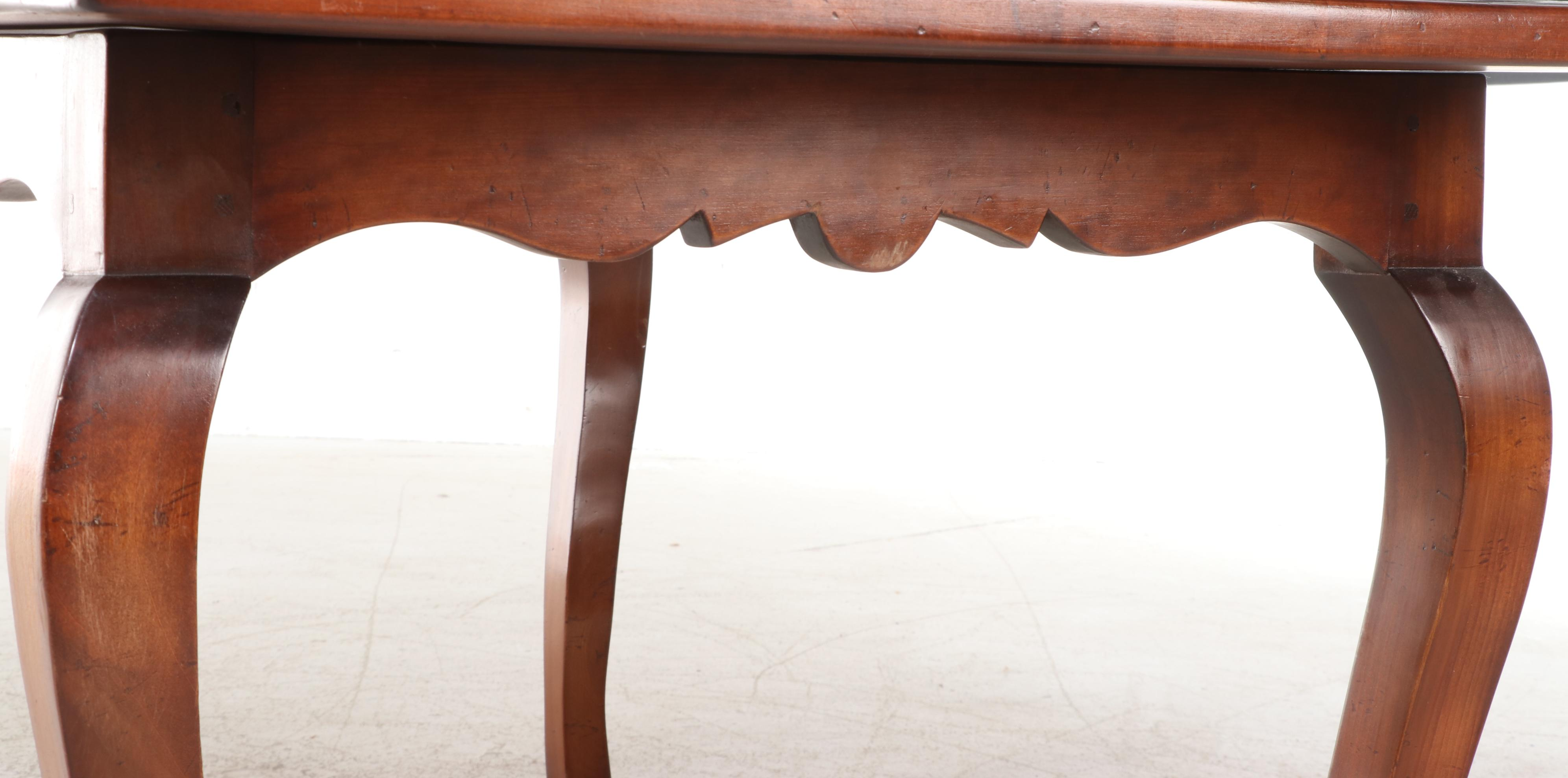 English Country Dining Table And Chairs