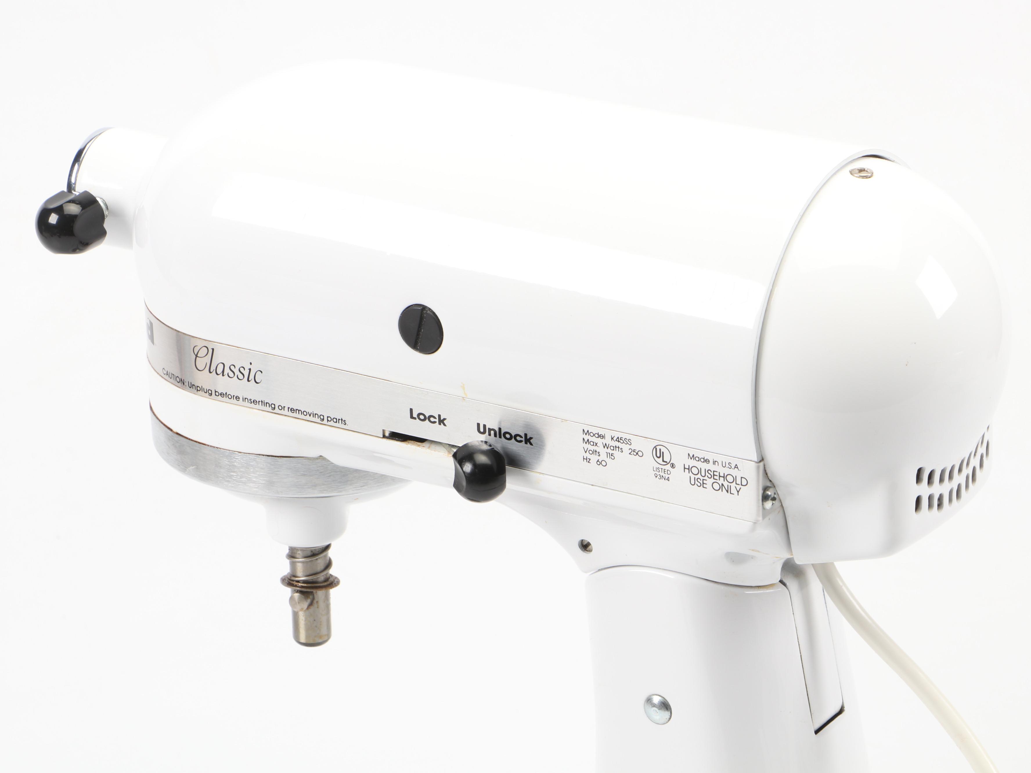 KitchenAid Classic Stand Mixer with Extra Paddles and Glass Mixing Bowl