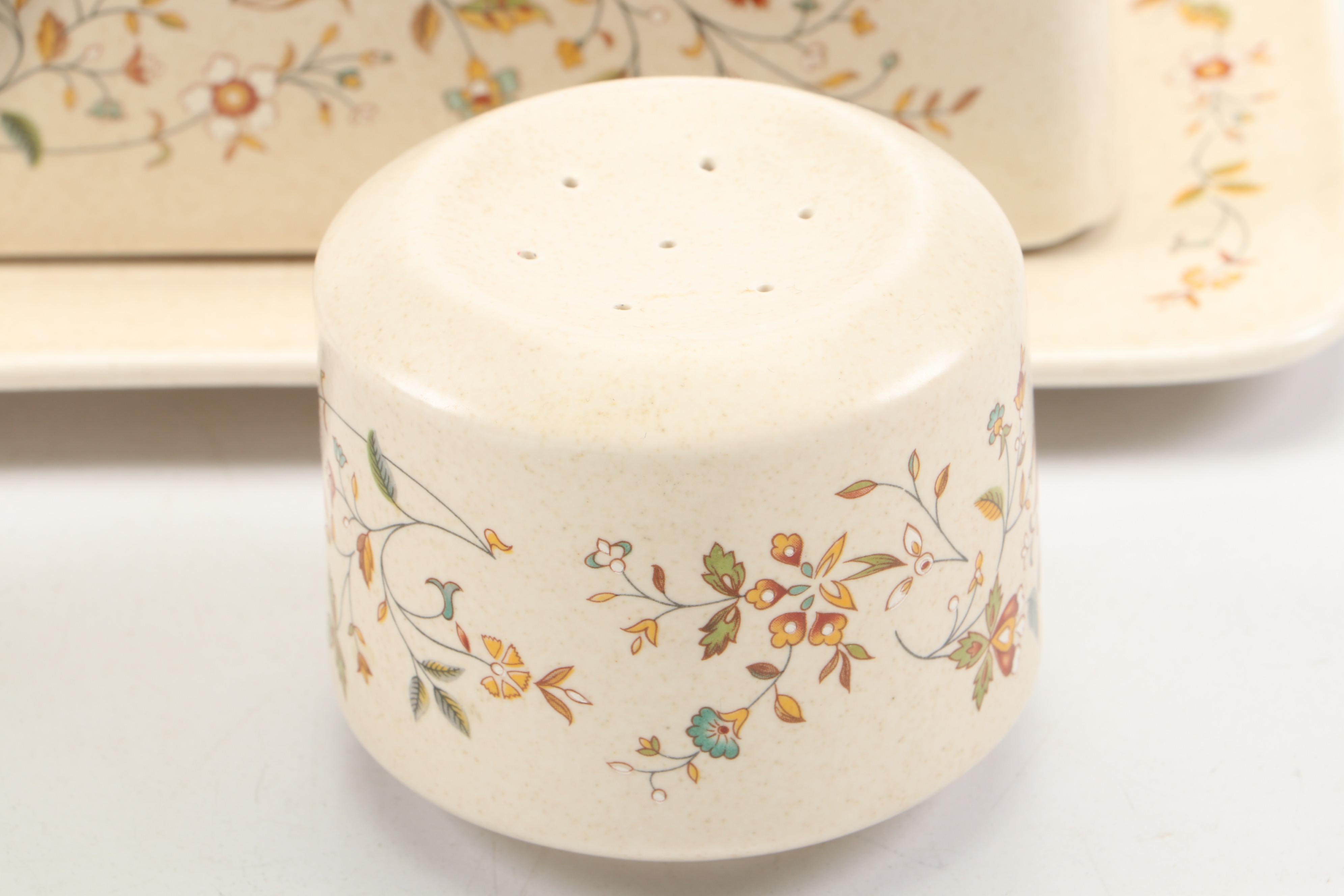 Lenox "Merriment" Temper-ware Ceramic Serveware Set, 1977–1987