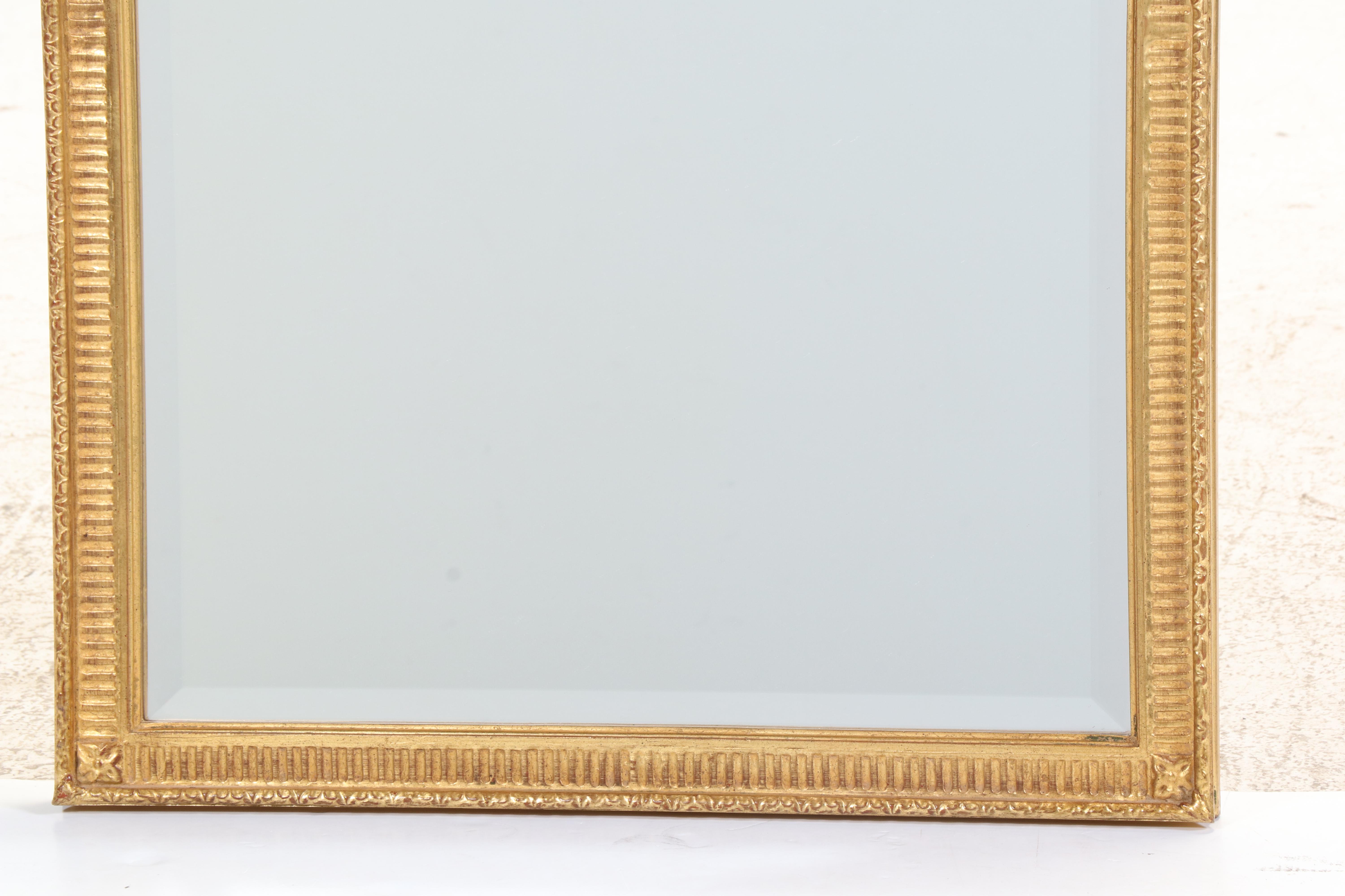 Carvers' Guild "The French Hunt" Giltwood and Composition Mirror