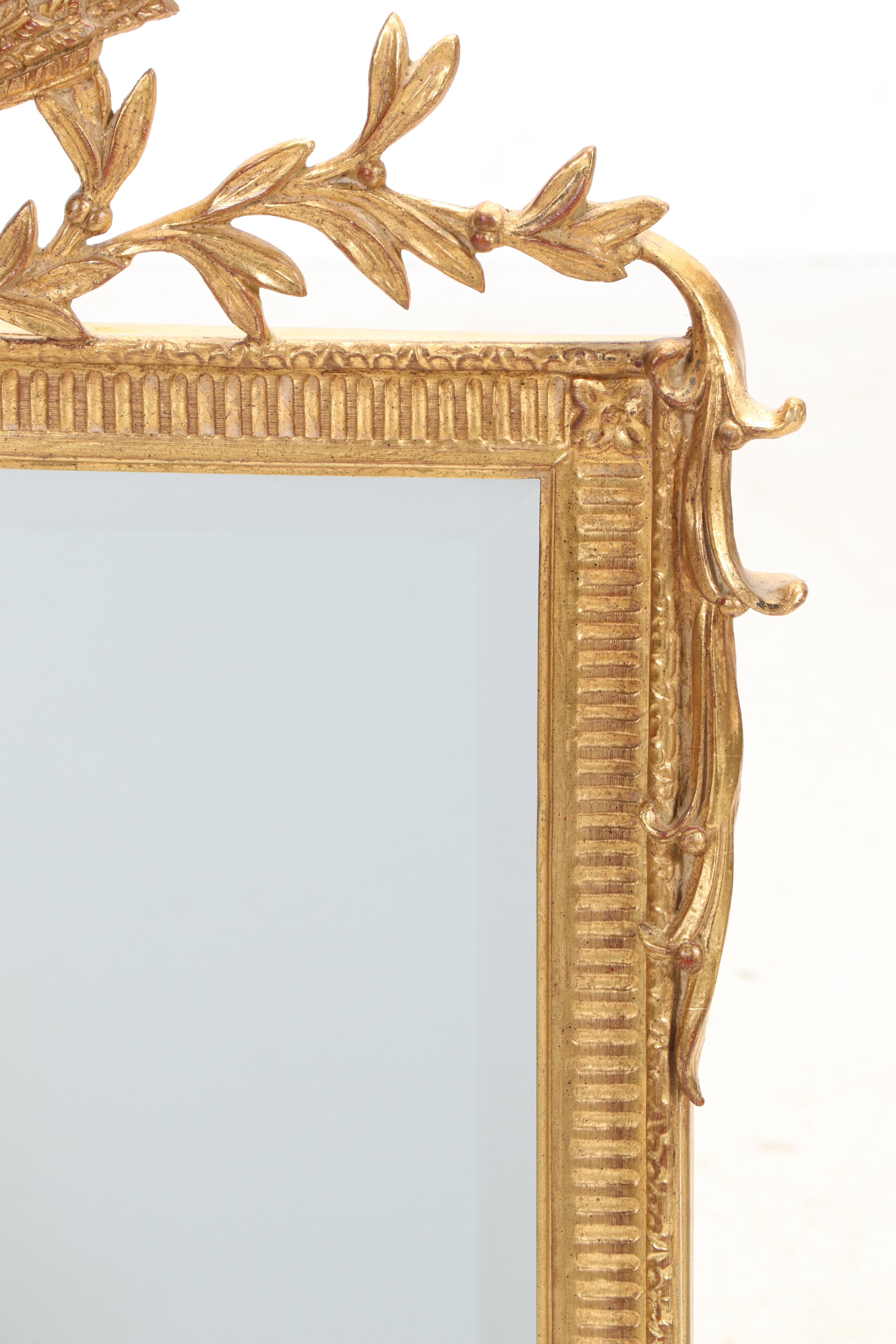 Carvers' Guild "The French Hunt" Giltwood and Composition Mirror