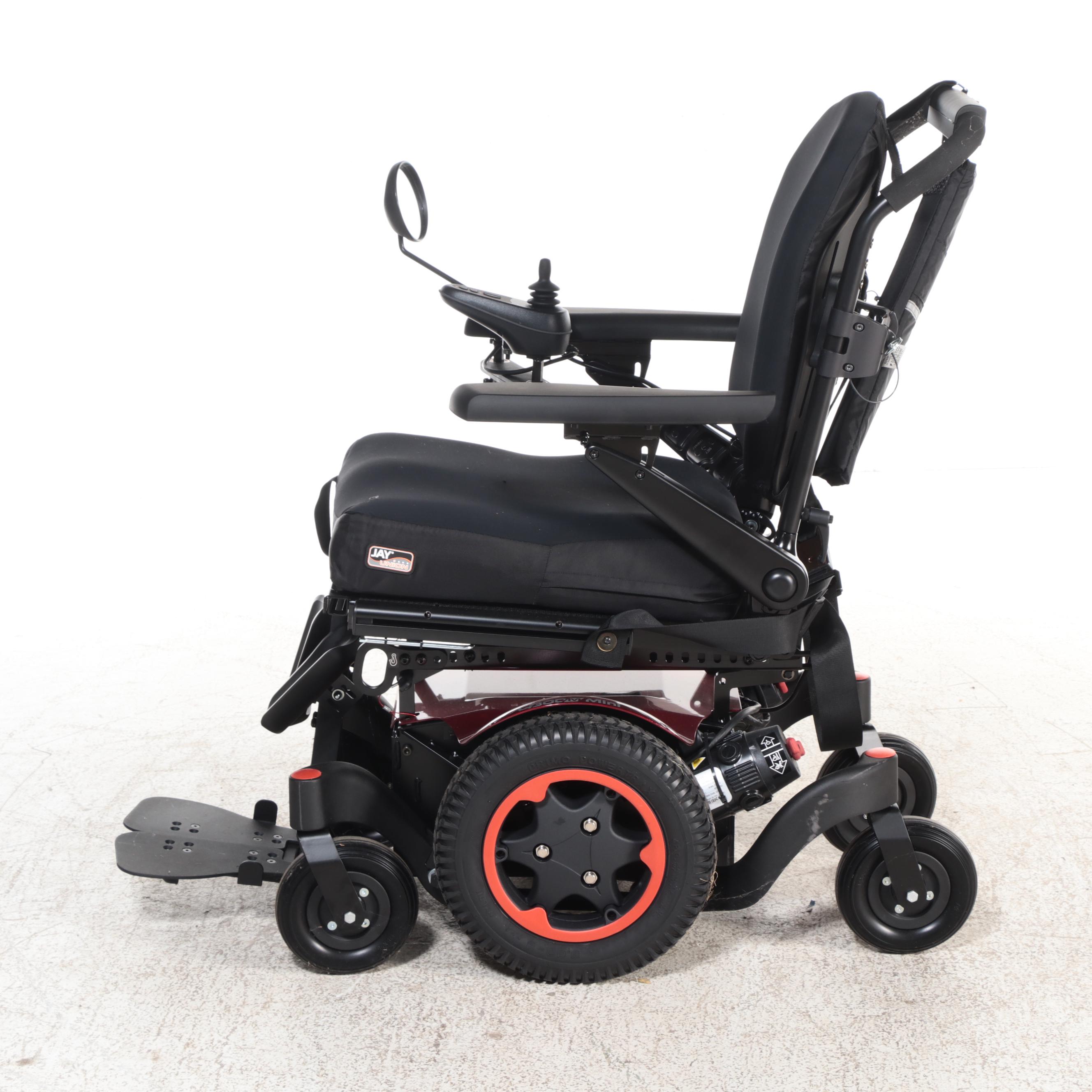 Quickie Q300 M Mini Mobility Scooter with Jay Union Seat Cushion