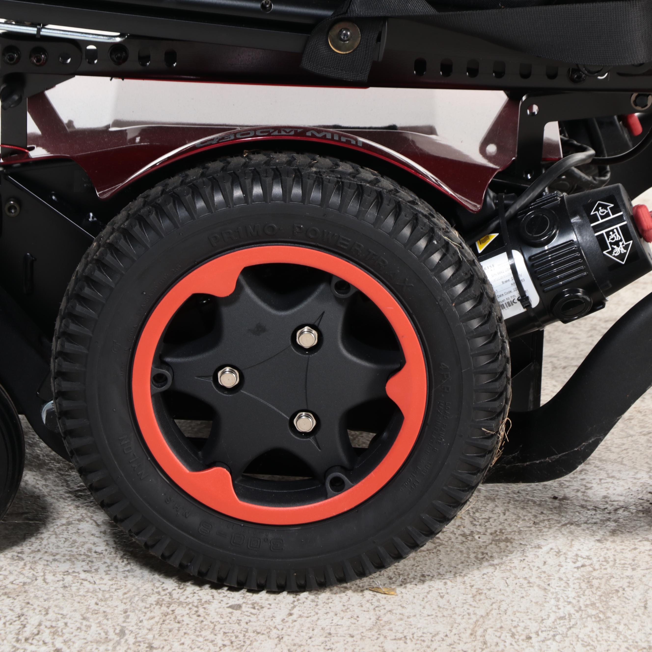 Quickie Q300 M Mini Mobility Scooter with Jay Union Seat Cushion