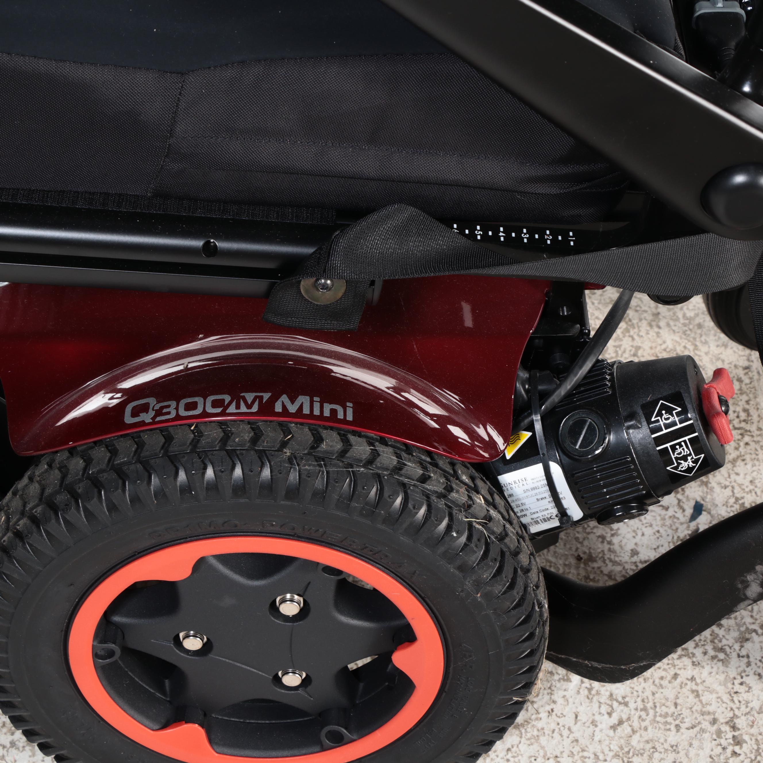 Quickie Q300 M Mini Mobility Scooter with Jay Union Seat Cushion