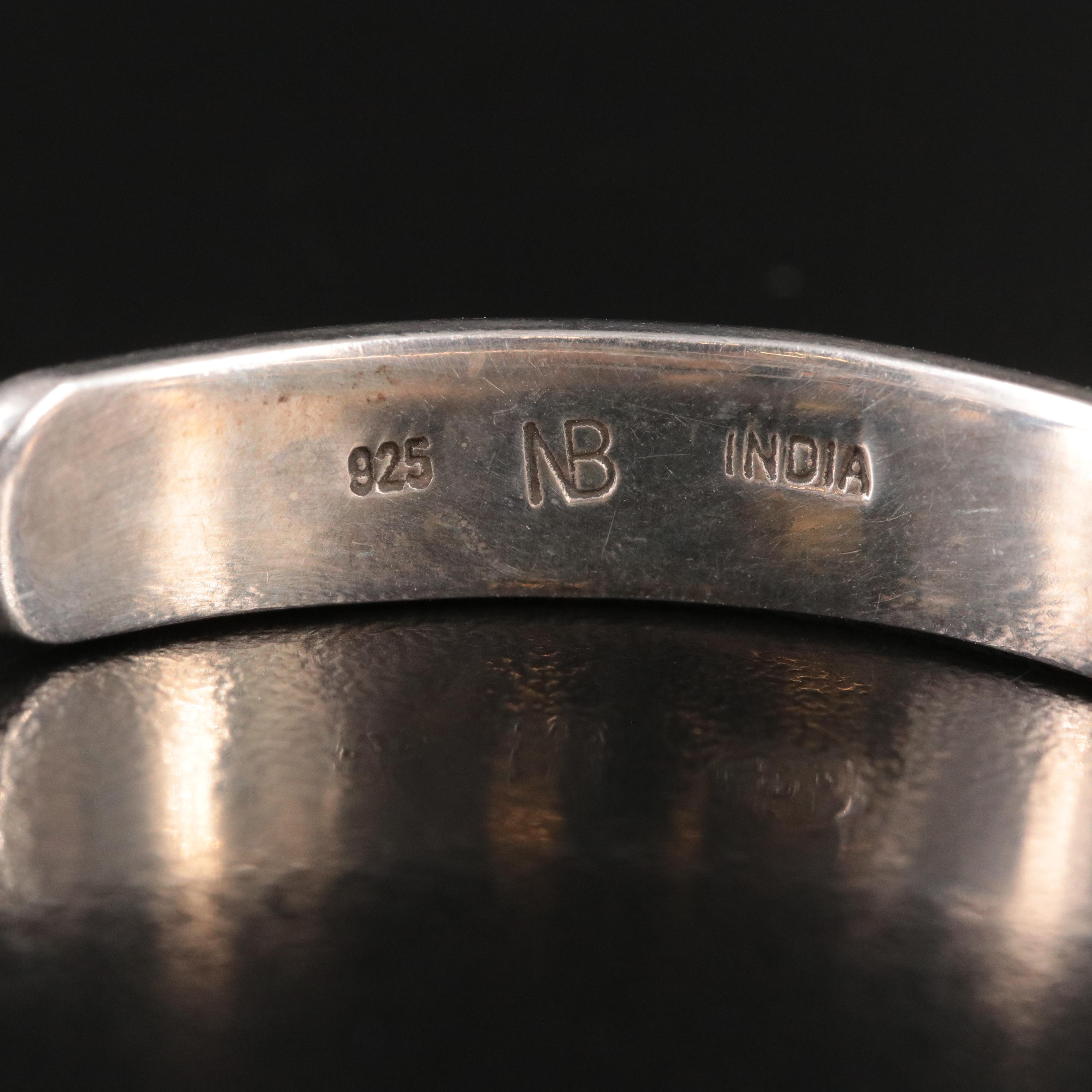 Nicky Butler Sterling Common Opal Cuff